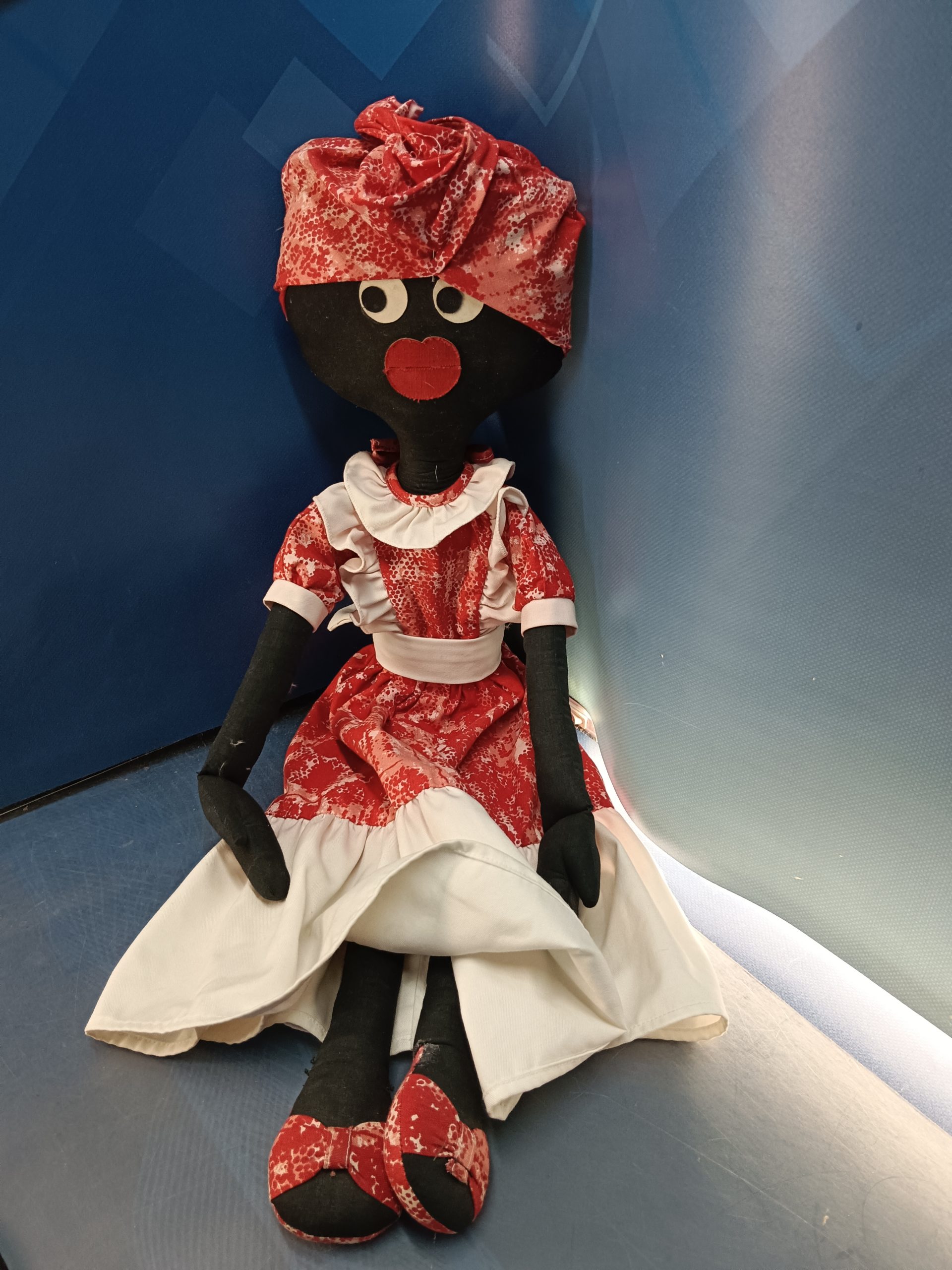 IMG_20241015_124130 muñeca de trapo cubana , 76 cm. hecha a mano, años 80 - Imagen 1