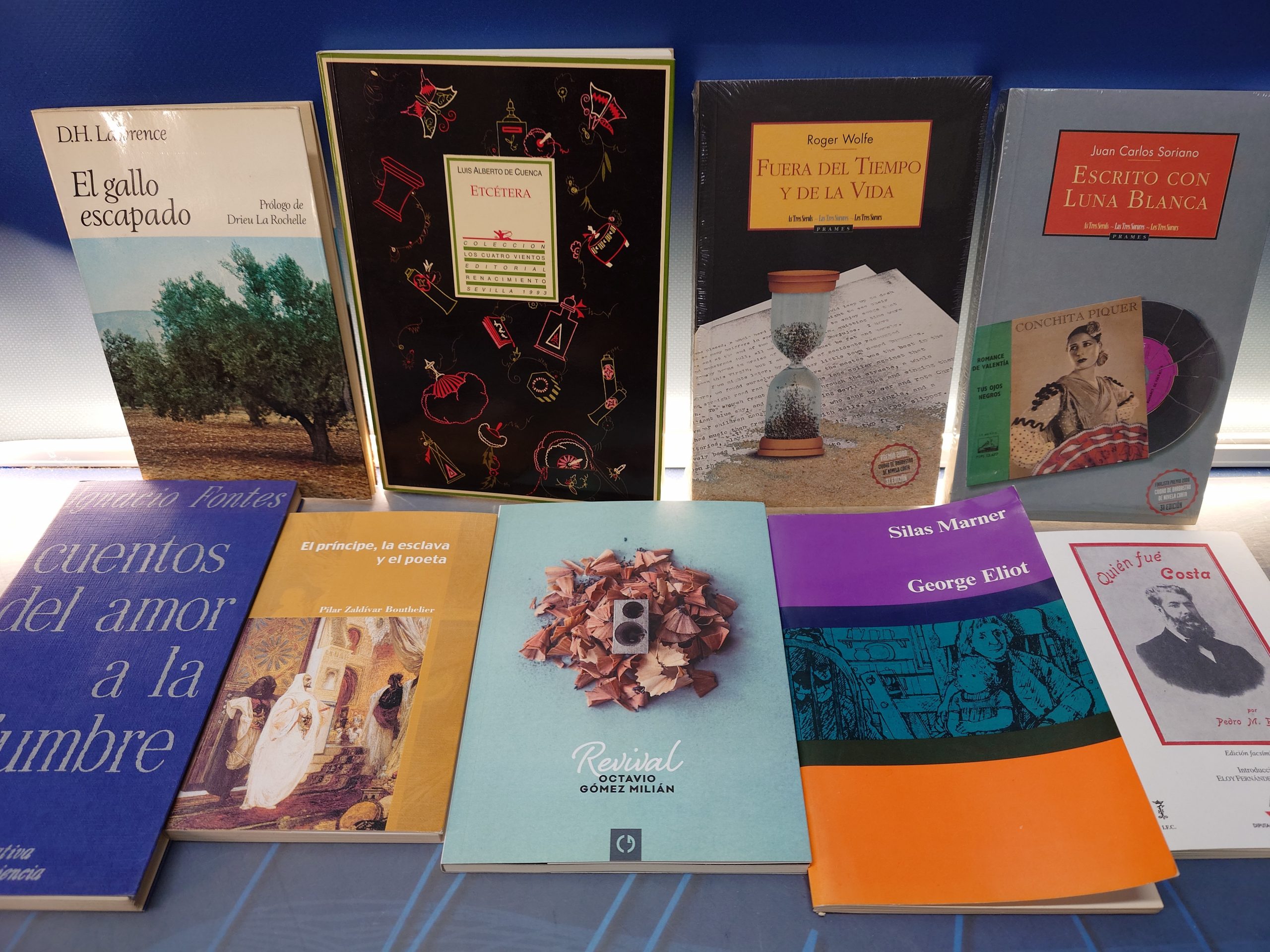 20241030_142255163 9 libros, FUERA DEL TIEMPO Y DE LA VIDA, EL GALLO ESCAPADO, cuentos del amor a la lumbre y mas - Imagen 1