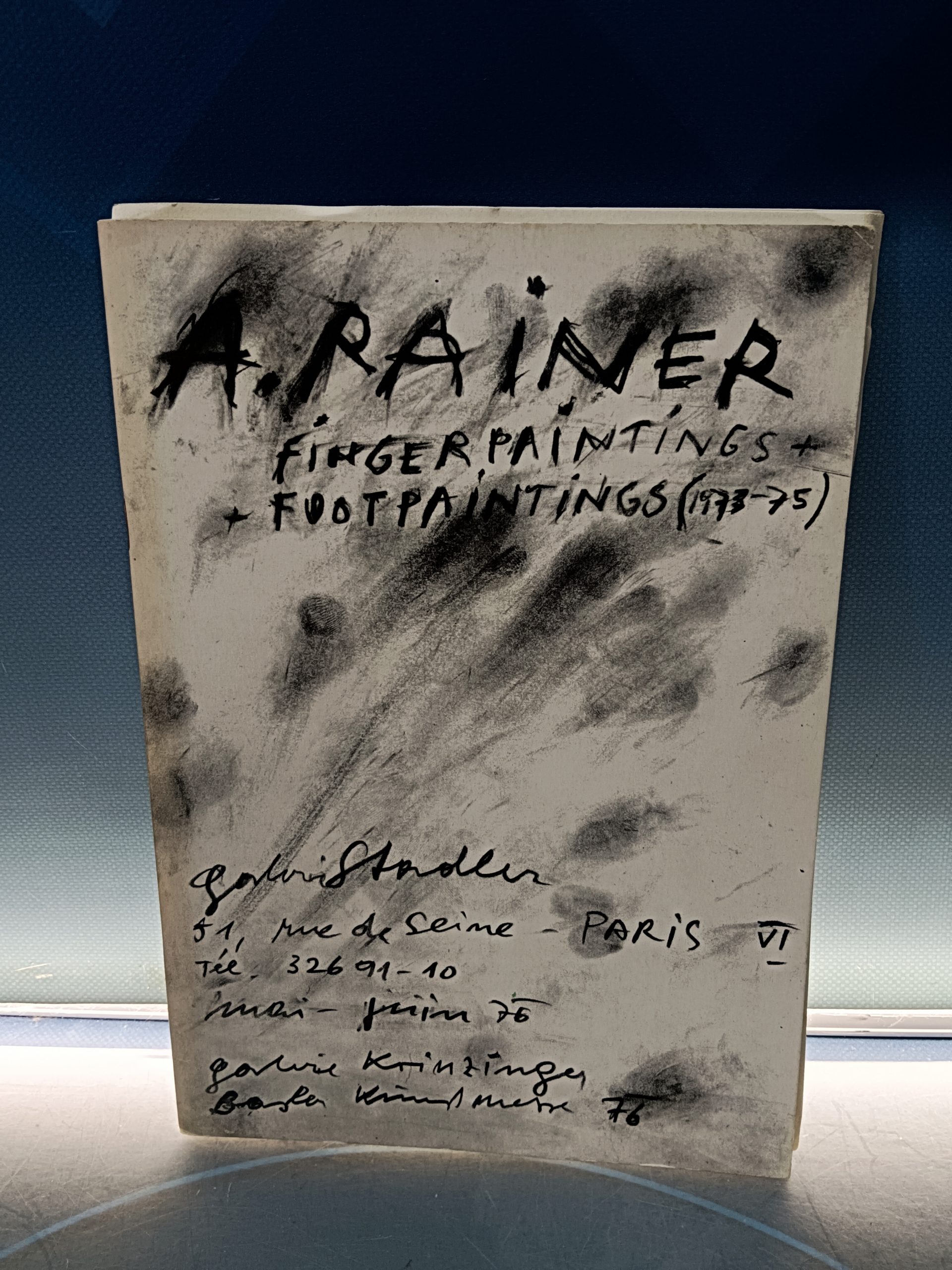 IMG_20241024_164334 libro, Arnulf Rainer finger paintings & foot paintings (1973-1975) - Imagen 1