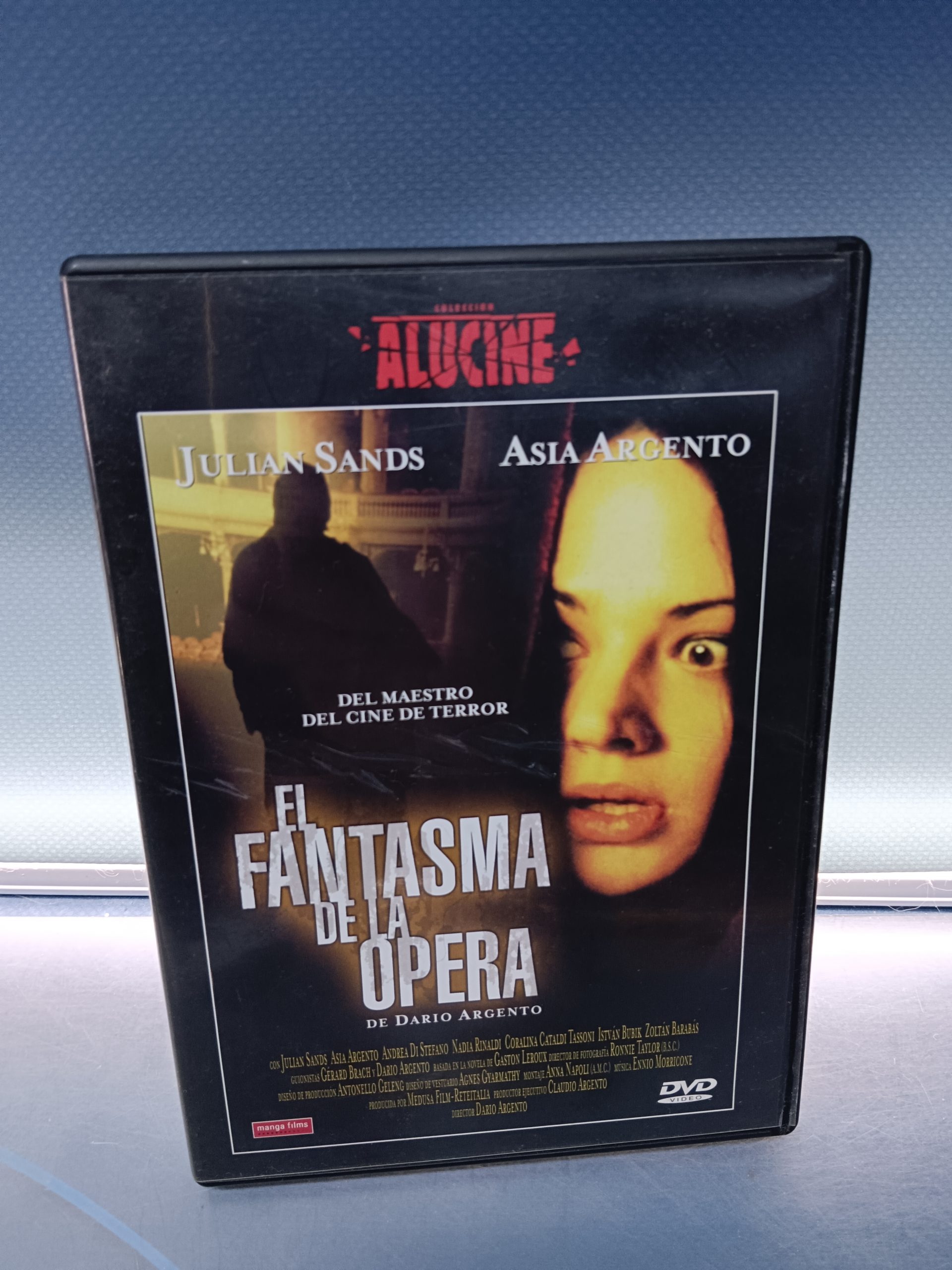 IMG_20241113_193015 dvd, - EL FANTASMA DE LA OPERA, de DARÍO ARGENTO- CON ASIA ARGENTO , JULIAN SANDS - Imagen 1