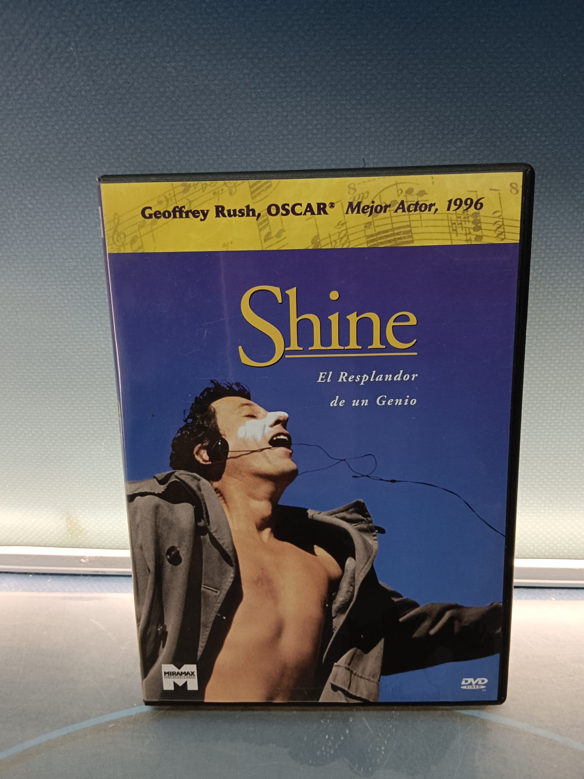 dvd, SHINE. El resplandor de un genio. buen estado