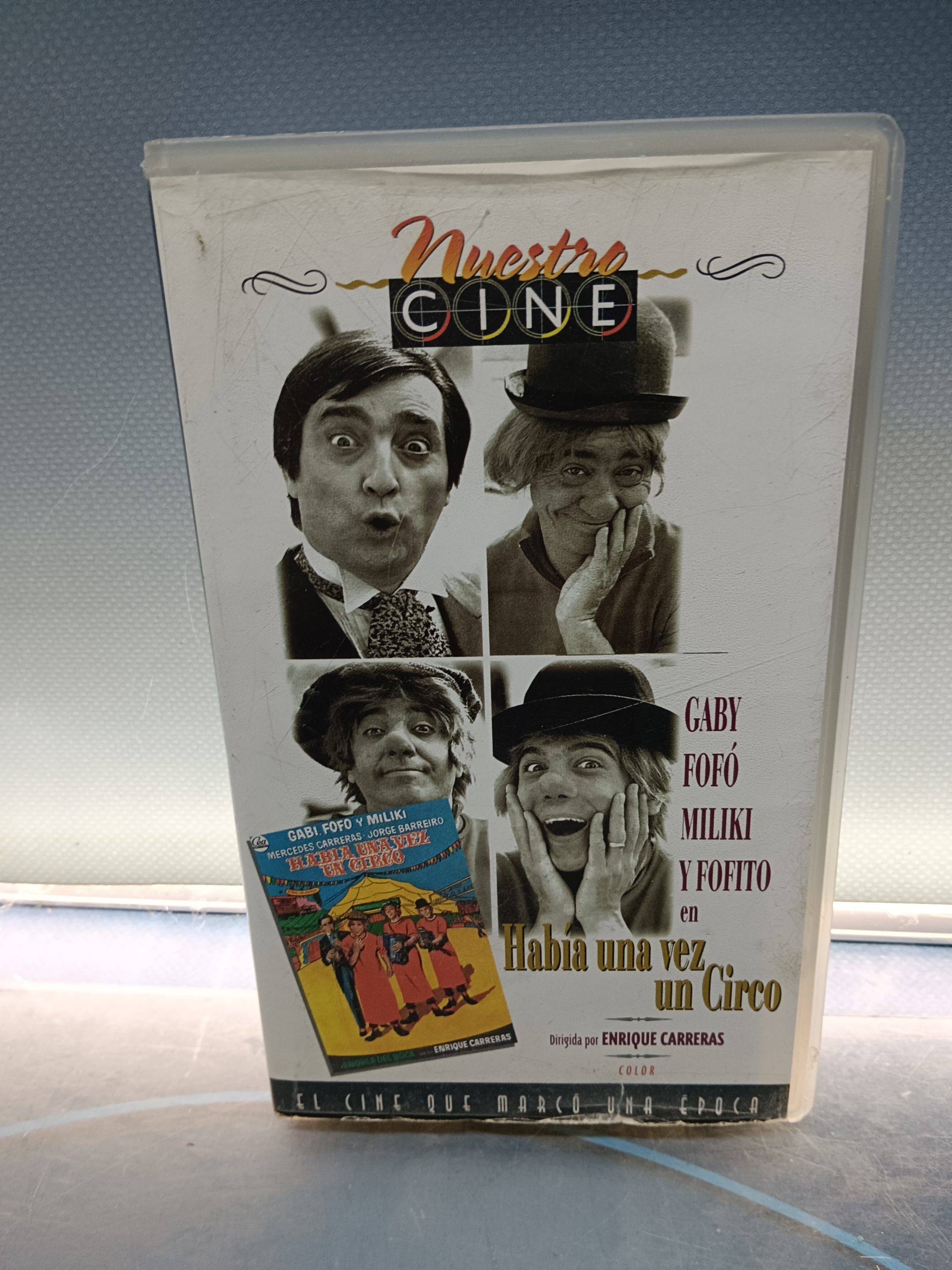 IMG_20241126_181728 cinta VHS, - Había una vez un circo- Gaby, Fofo, Miliki - Imagen 1