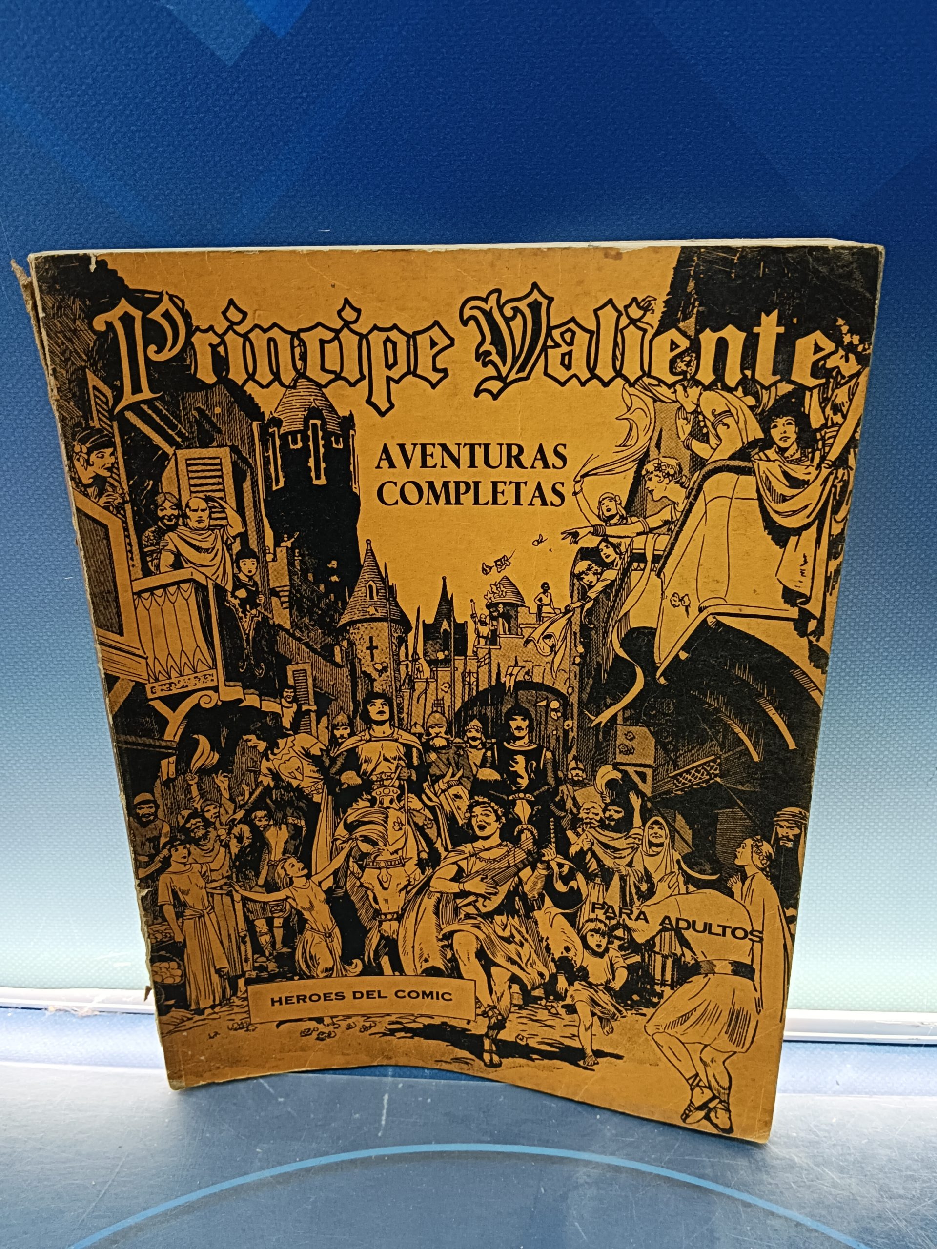comic PRINCIPE VALIENTE - AVENTURAS COMPLETAS Nº 1 -HEROES DEL COMIC año 1972