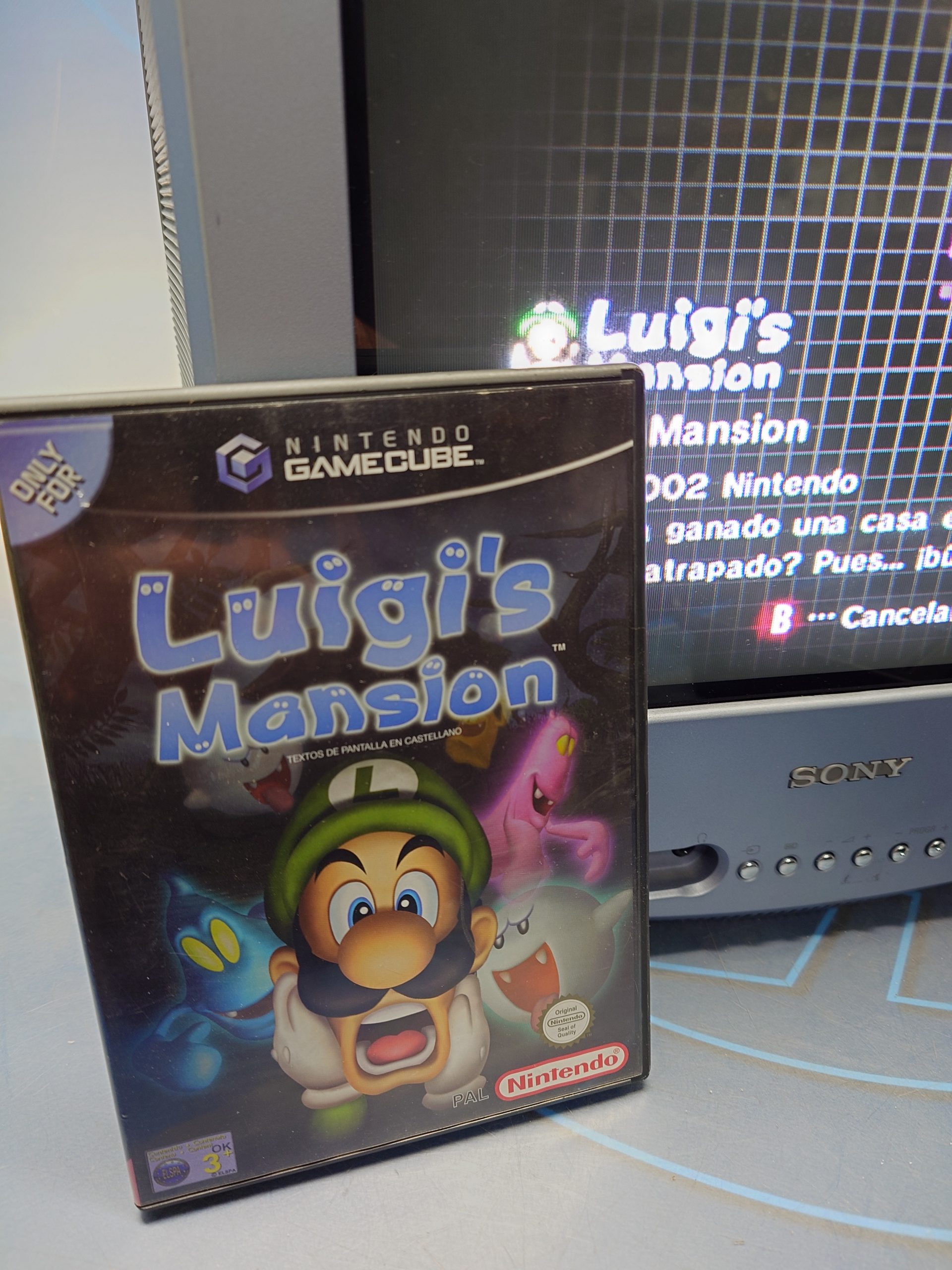 VIDEOJUEGO Luigis Mansion GameCube Nintendo