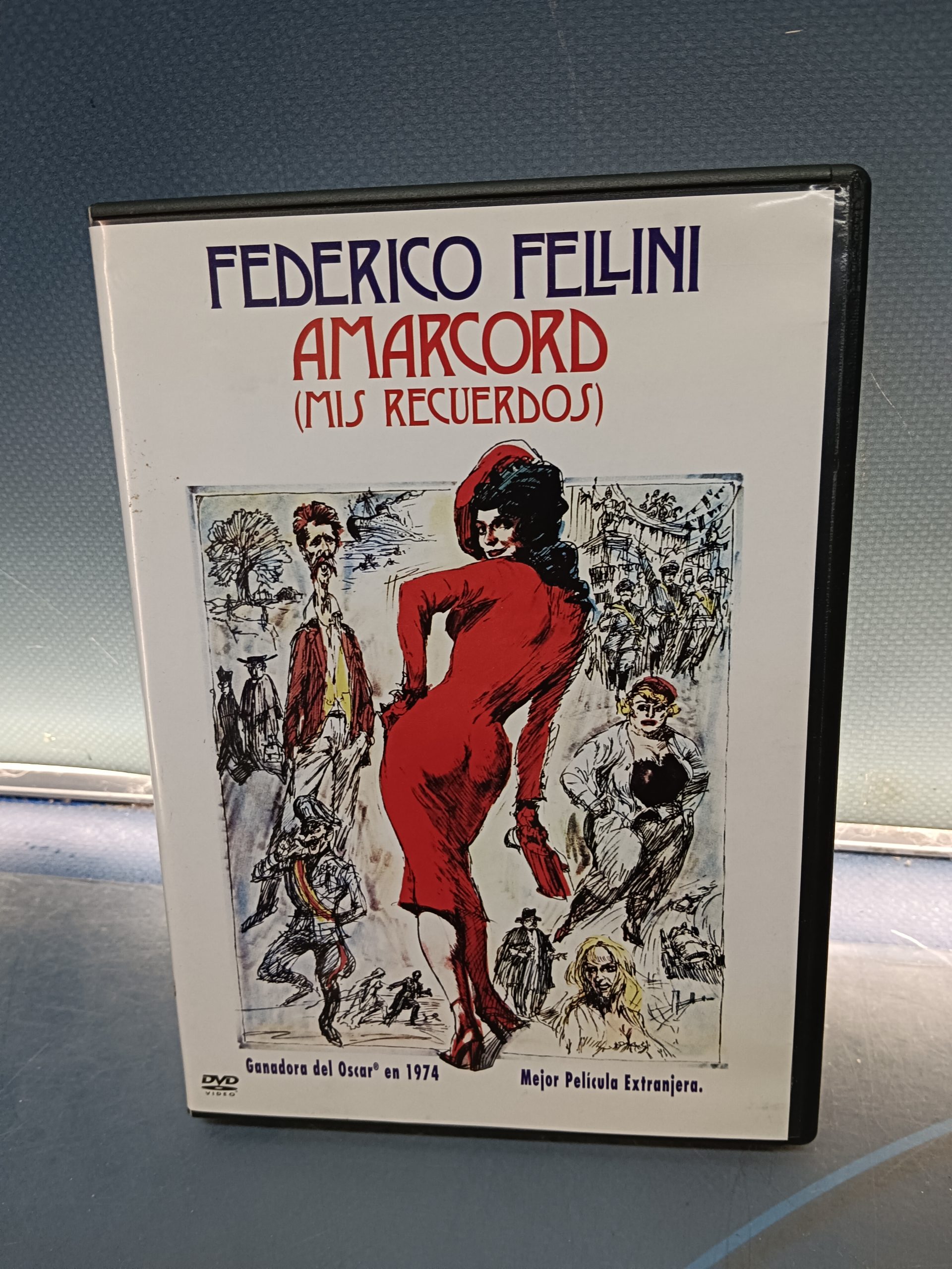 IMG_20241212_143457 DVD, amarcord (mis recuerdos) - Federico fellini - Imagen 1