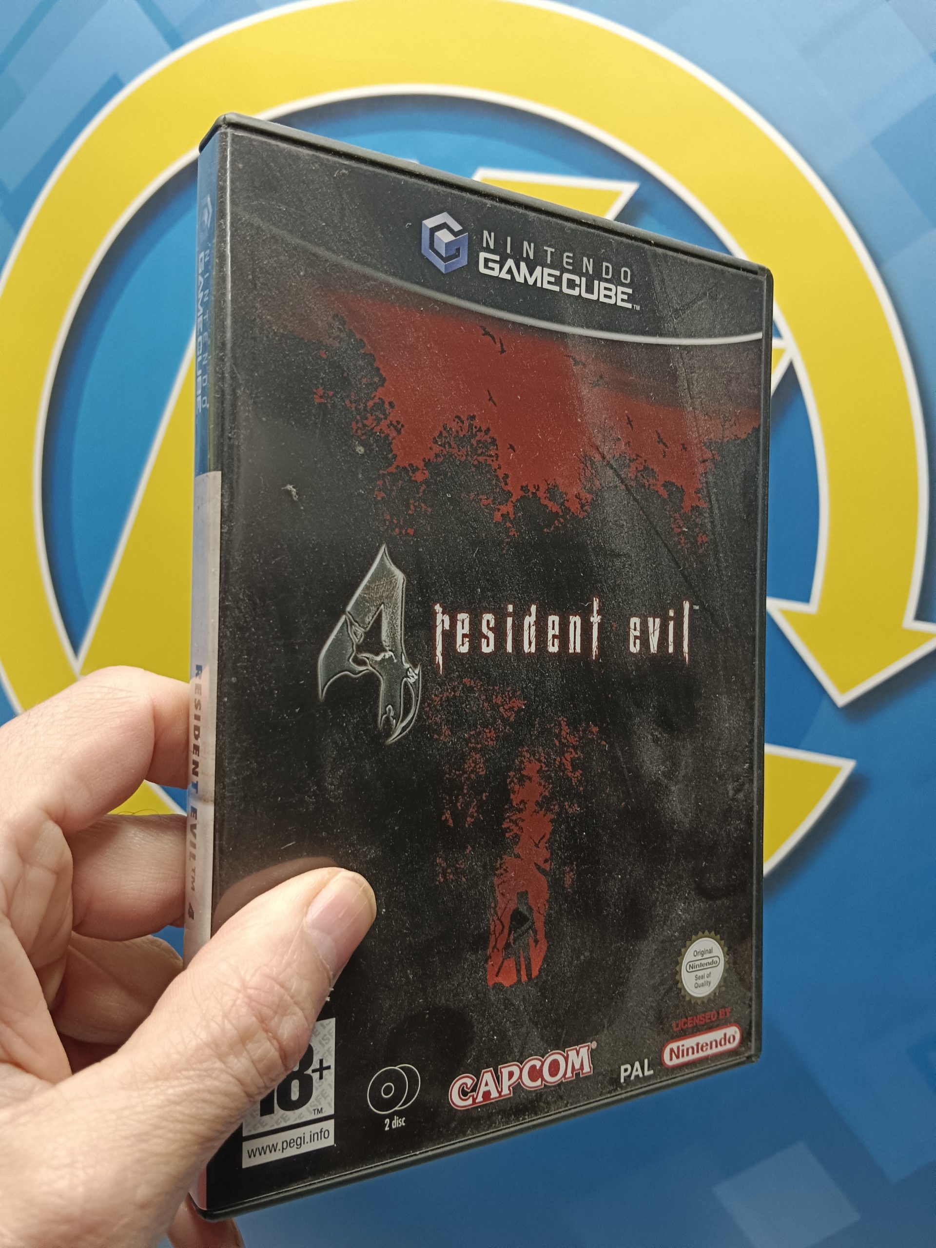VIDEOJUEGO, Resident Evil 4 (Nintendo GameCube, 2006)