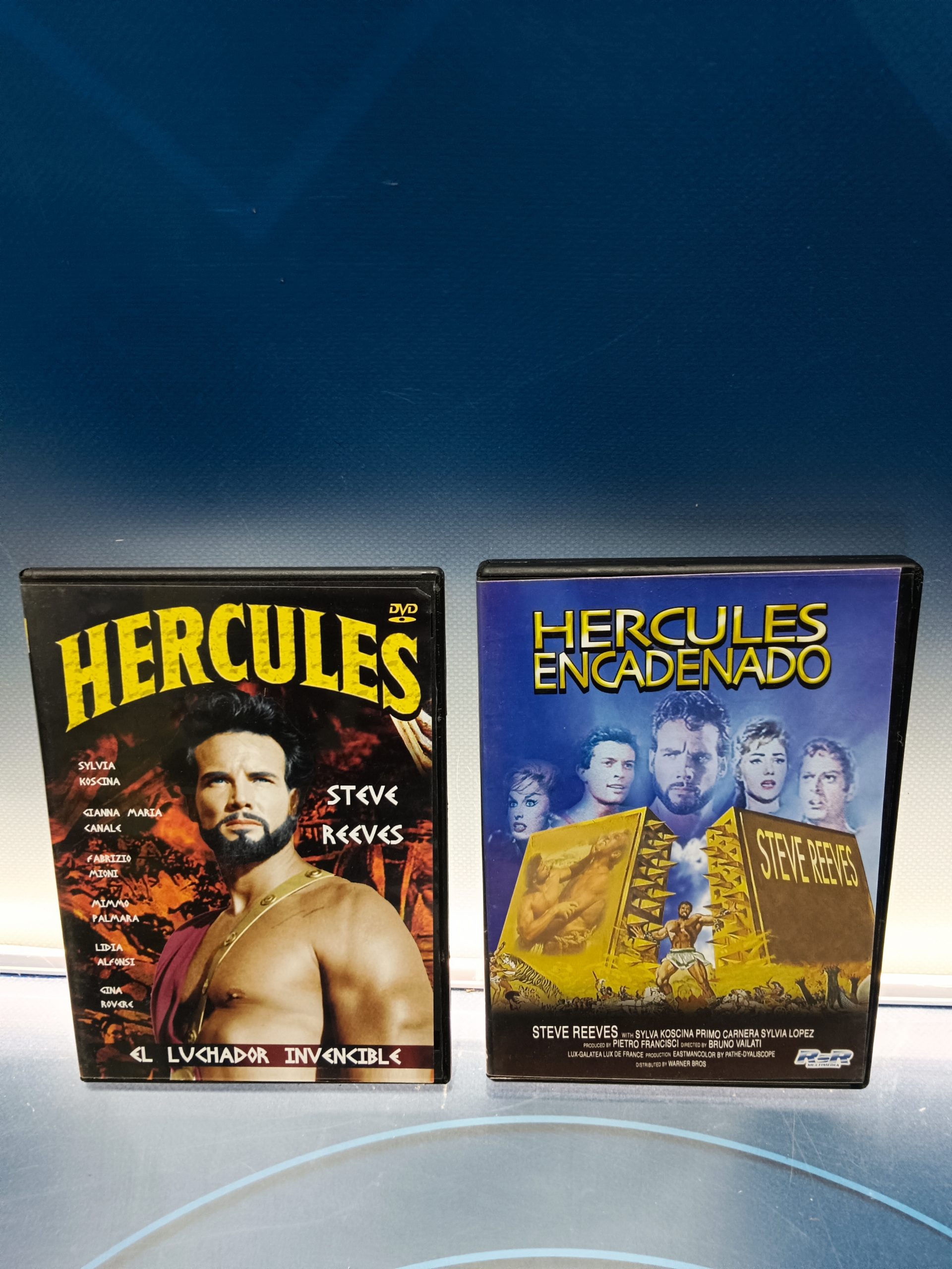 DvD - HÉRCULES + HÉRCULES ENCADENADO - STEVE REEVES