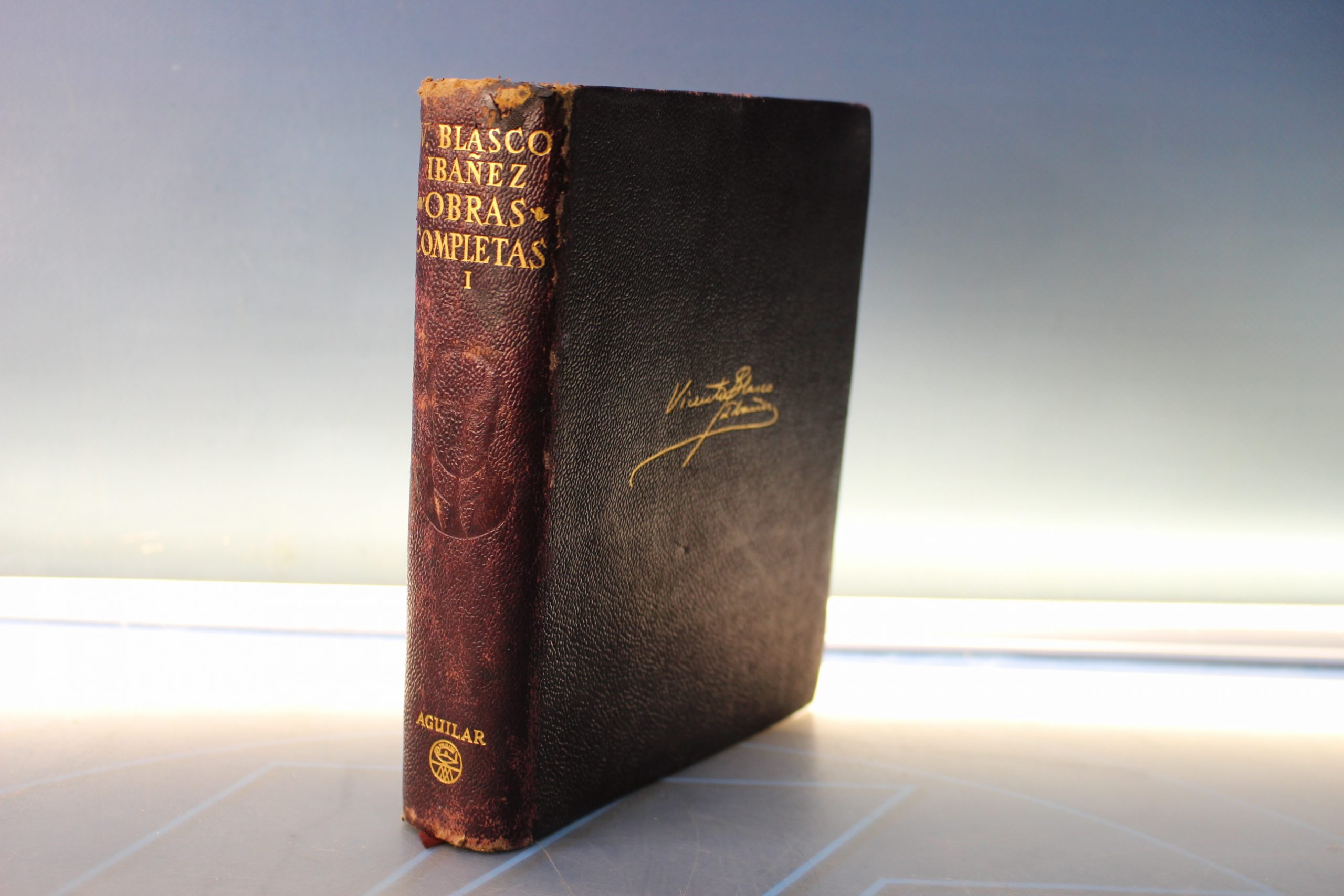 Libro. Obras completas I Blasco Ibáñez. Aguilar, 1958.