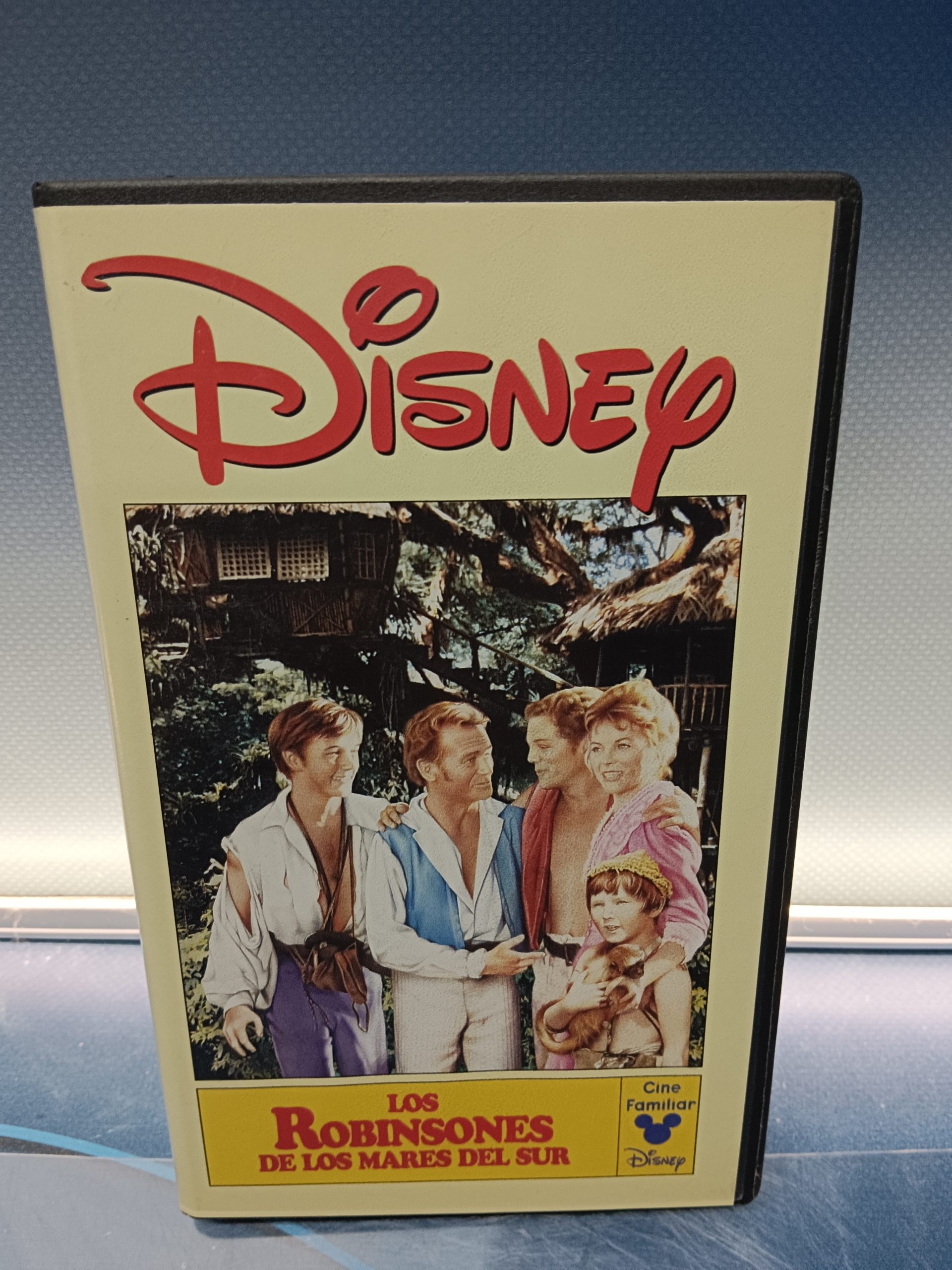 vhs, película, DISNEY, los robinsones de los mares del sur