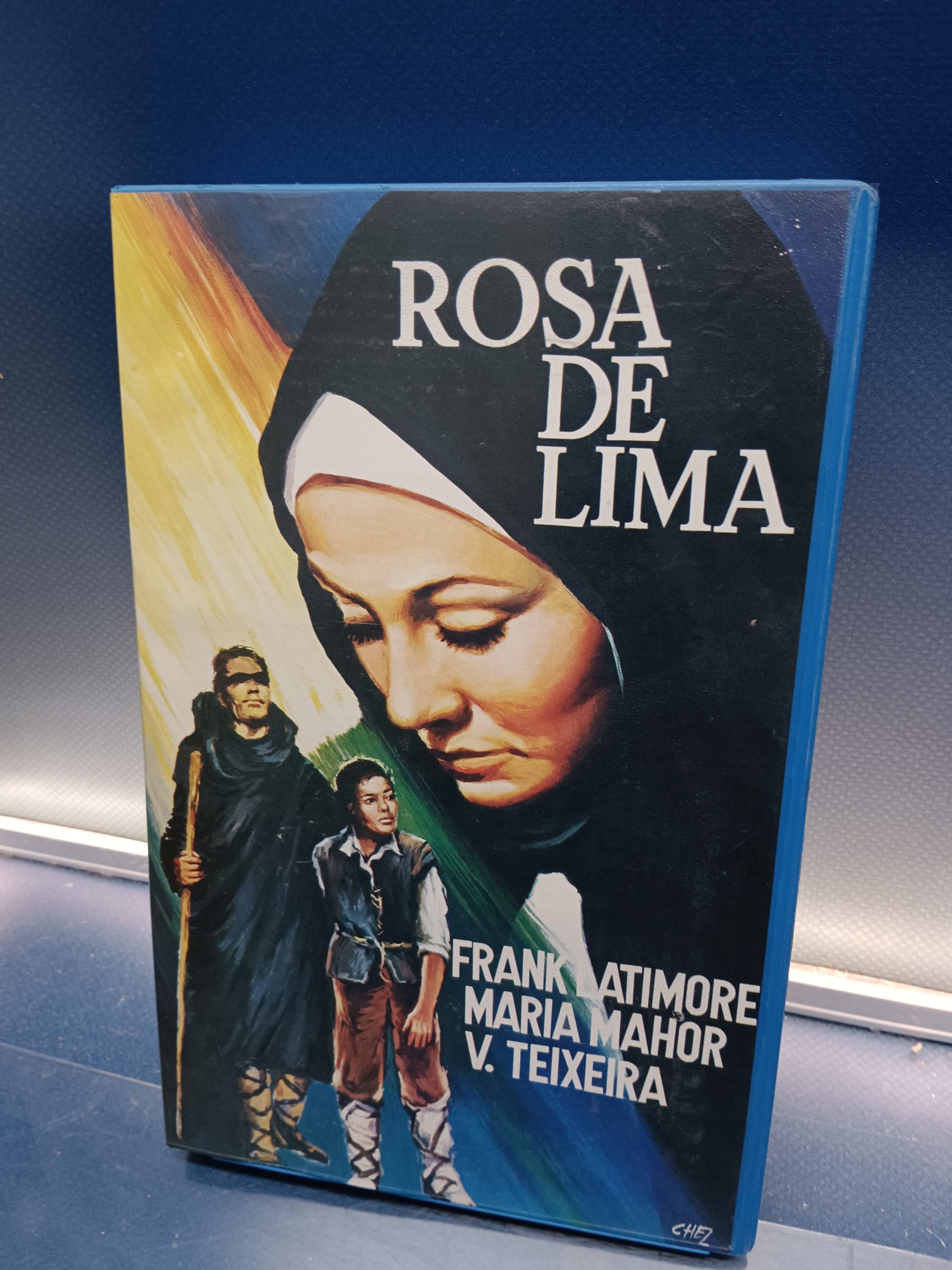 VHS, ROSA DE LIMA - CON FRAN LATIMORE - MARIA MAHOR, descatalogada