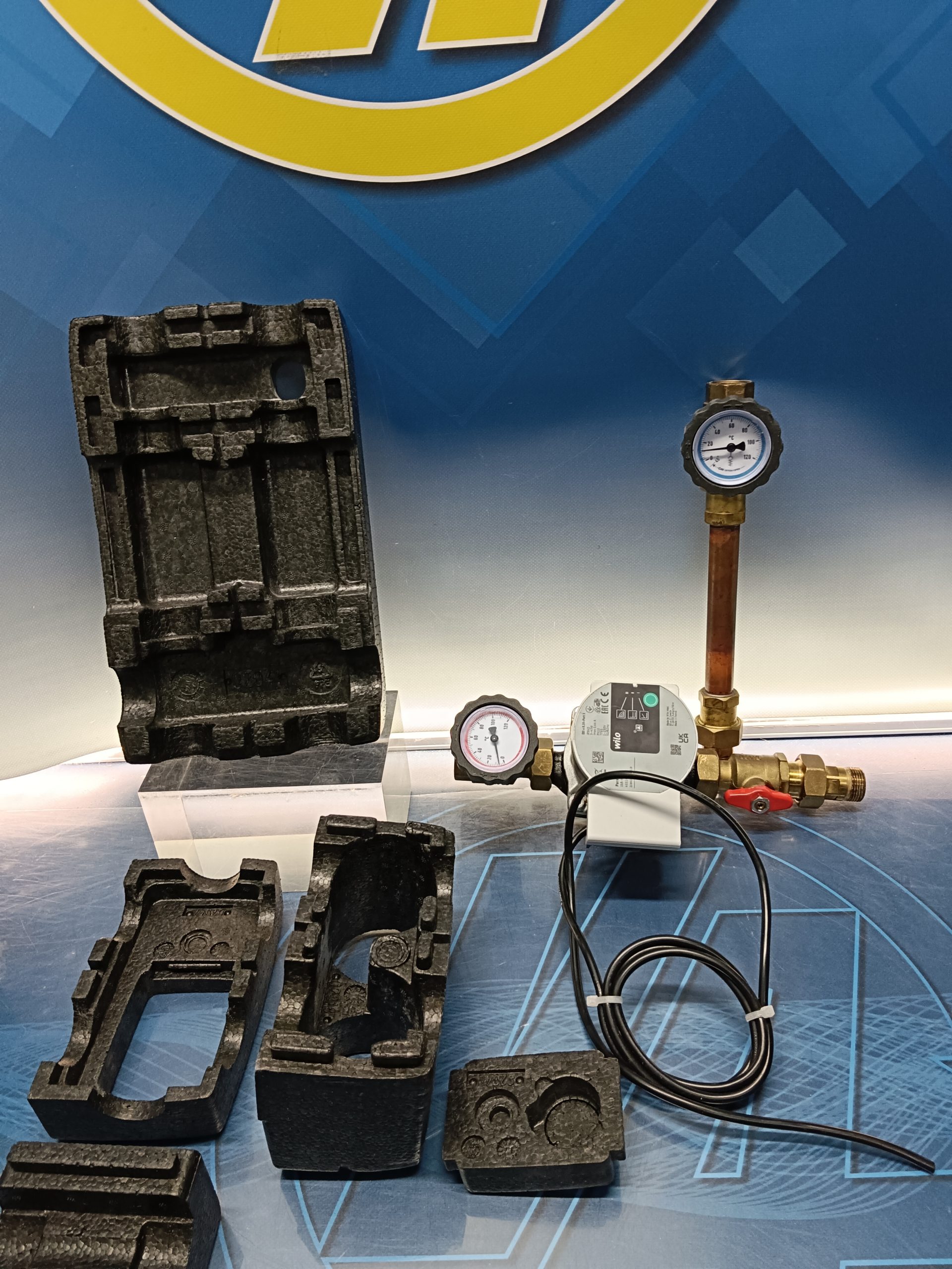 IMG_20250124_162058 BOMBA DE CIRCULACION PARA CALDERAS CIRCULADOR INVERSOR PARA WILO 25/6-43 - Imagen 1