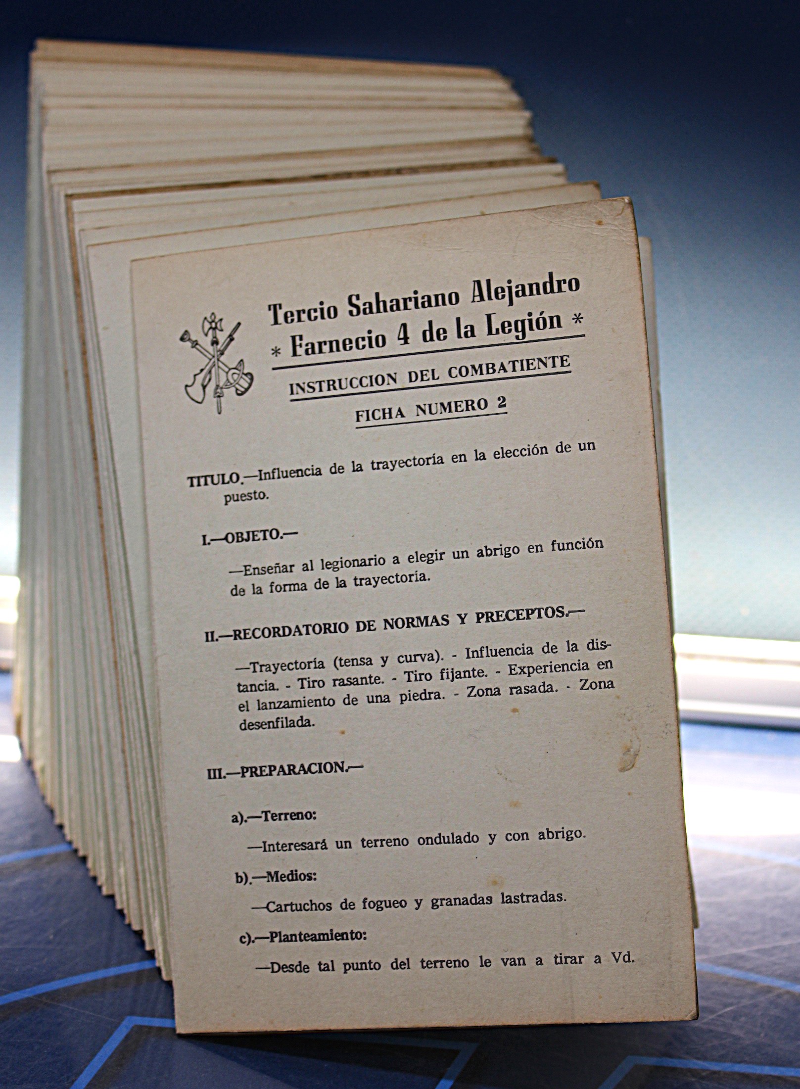 IMG_4066 Tercio Sahariano Alejandro. Instrucción del Combatiente. - Imagen 1