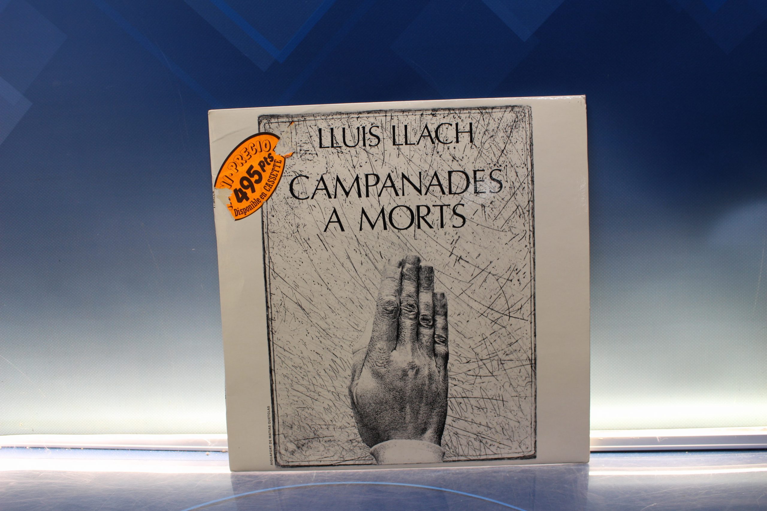 Vinilos. Lp Lluis Llach – Campanades a Morts. 1977.