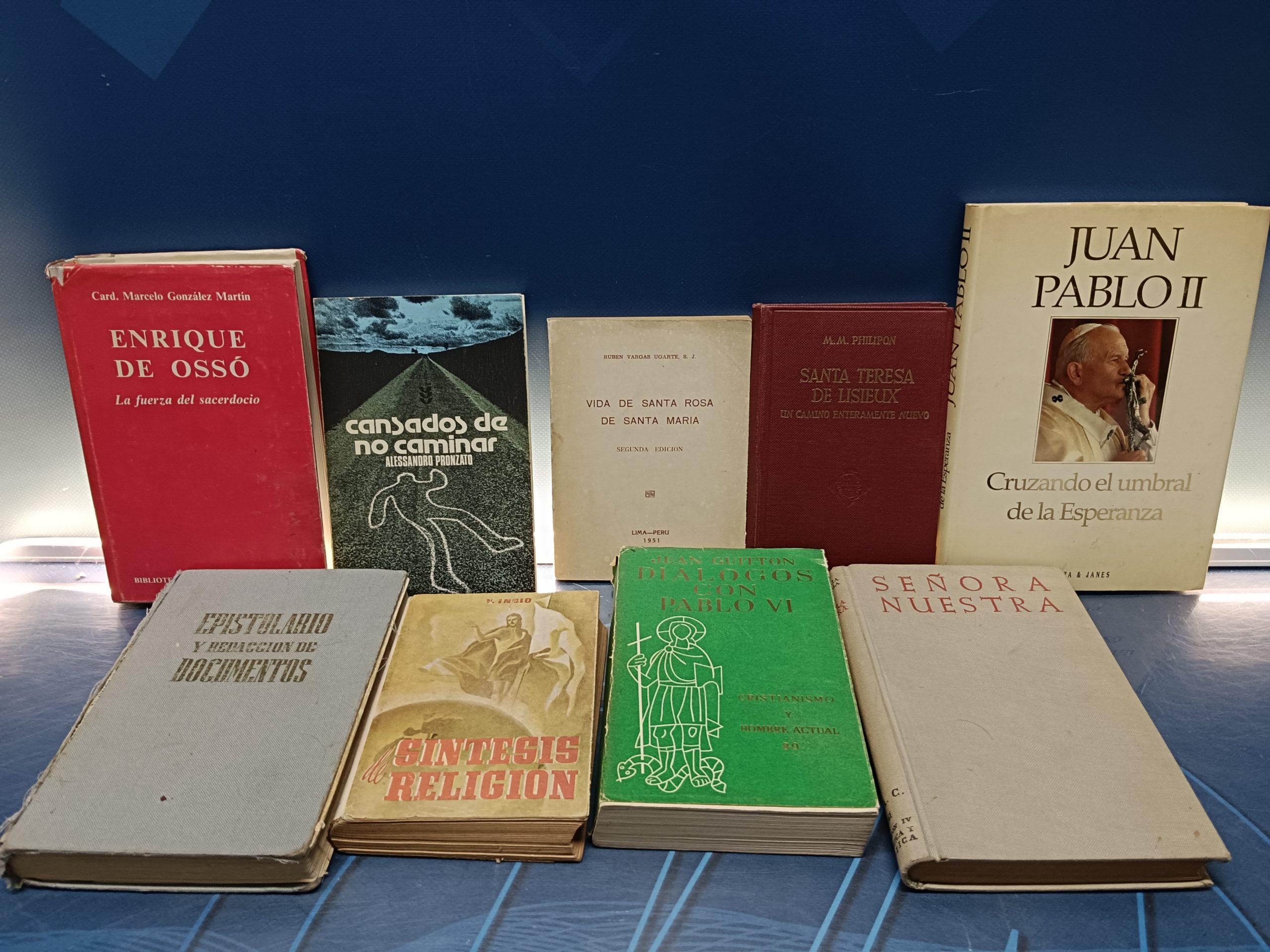 9 libros, Religión católica, La fuerza del sacerdocio, Cruzando el umbral de la esperanza y mas