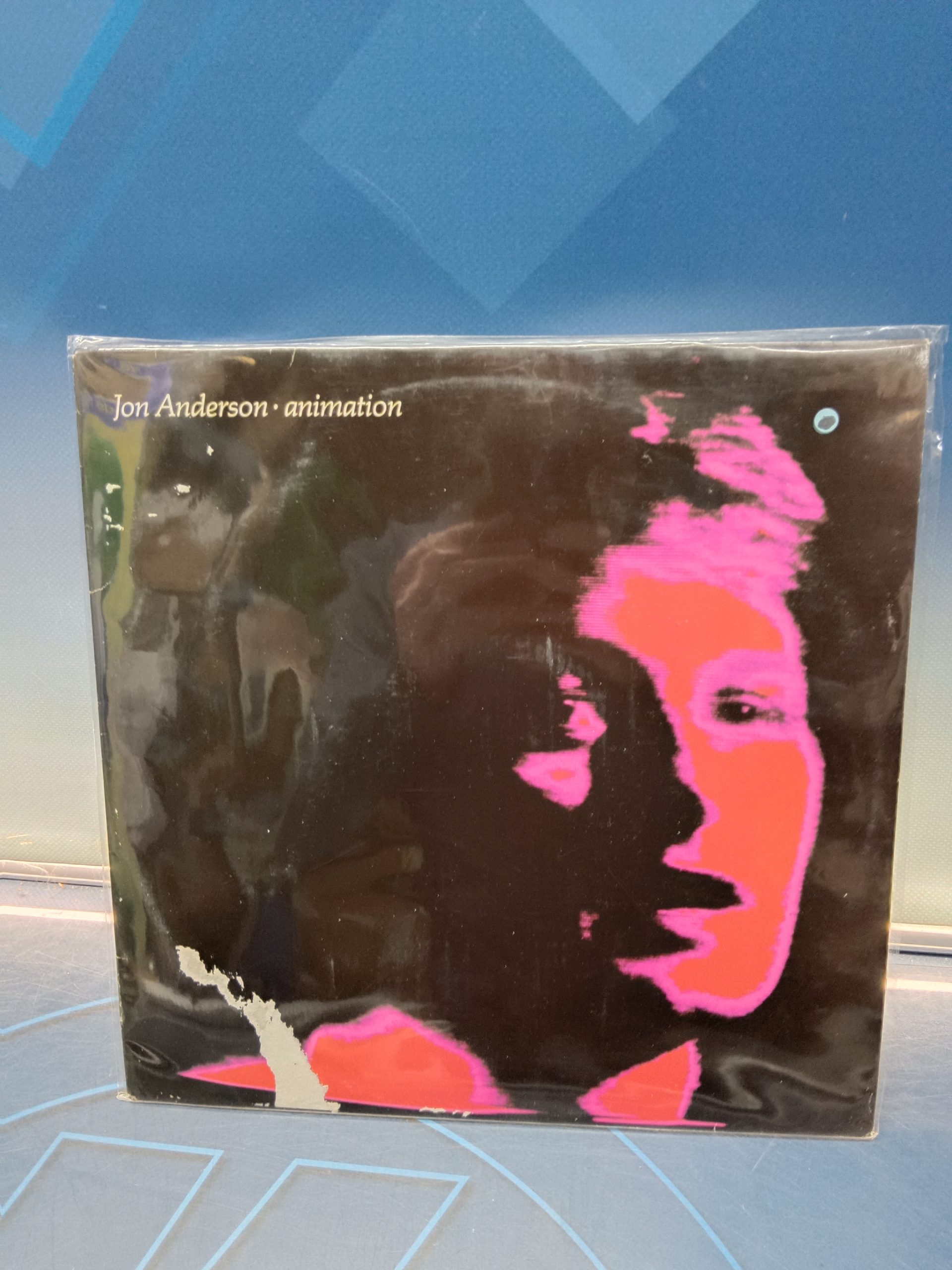 disco Lp, vinilo Jon Anderson – Animation , portada algo deteriorada- LP, Album 1982, UK