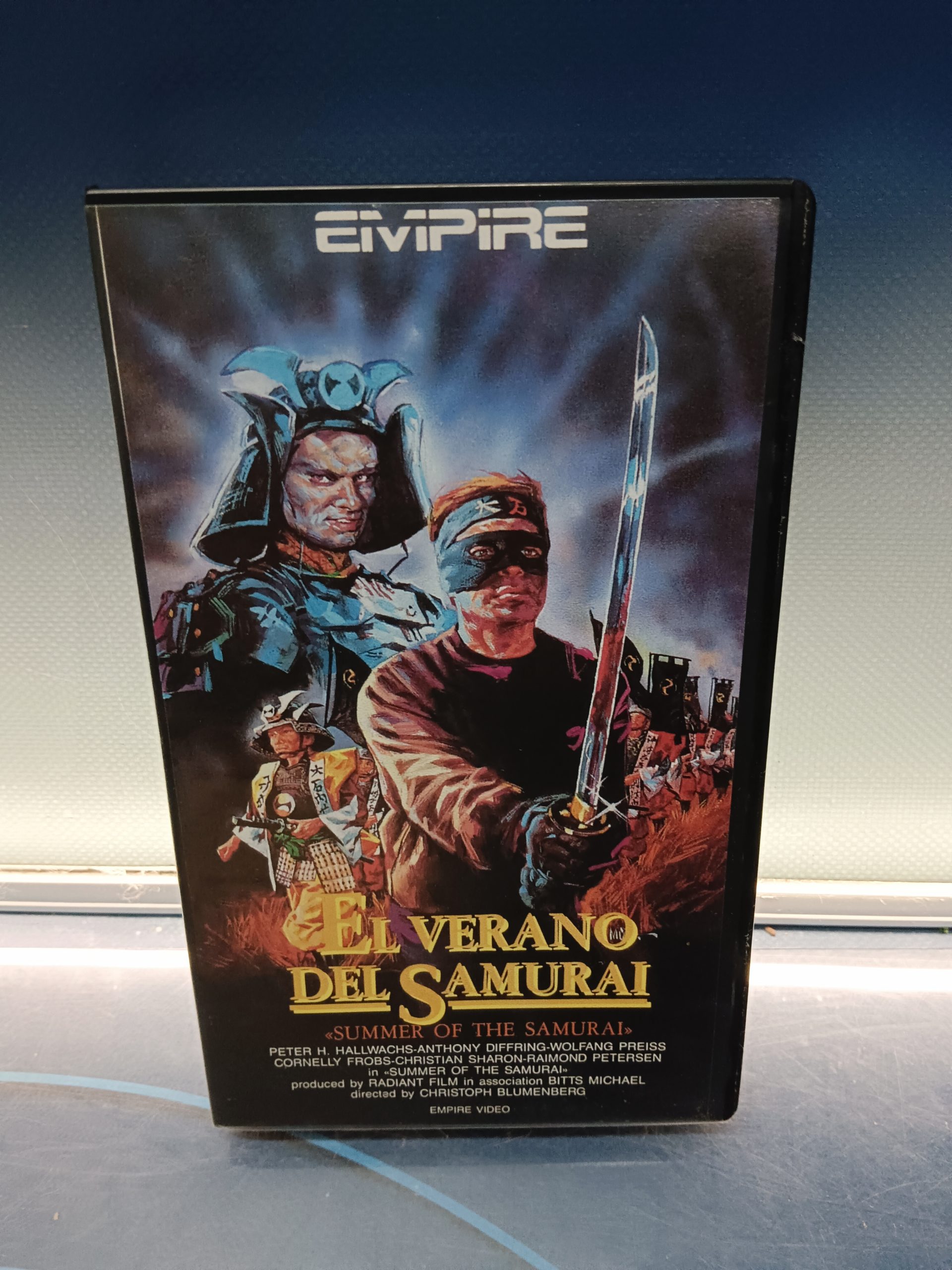 VHS EL VERANO DEL SAMURAI - VHS SERIE B