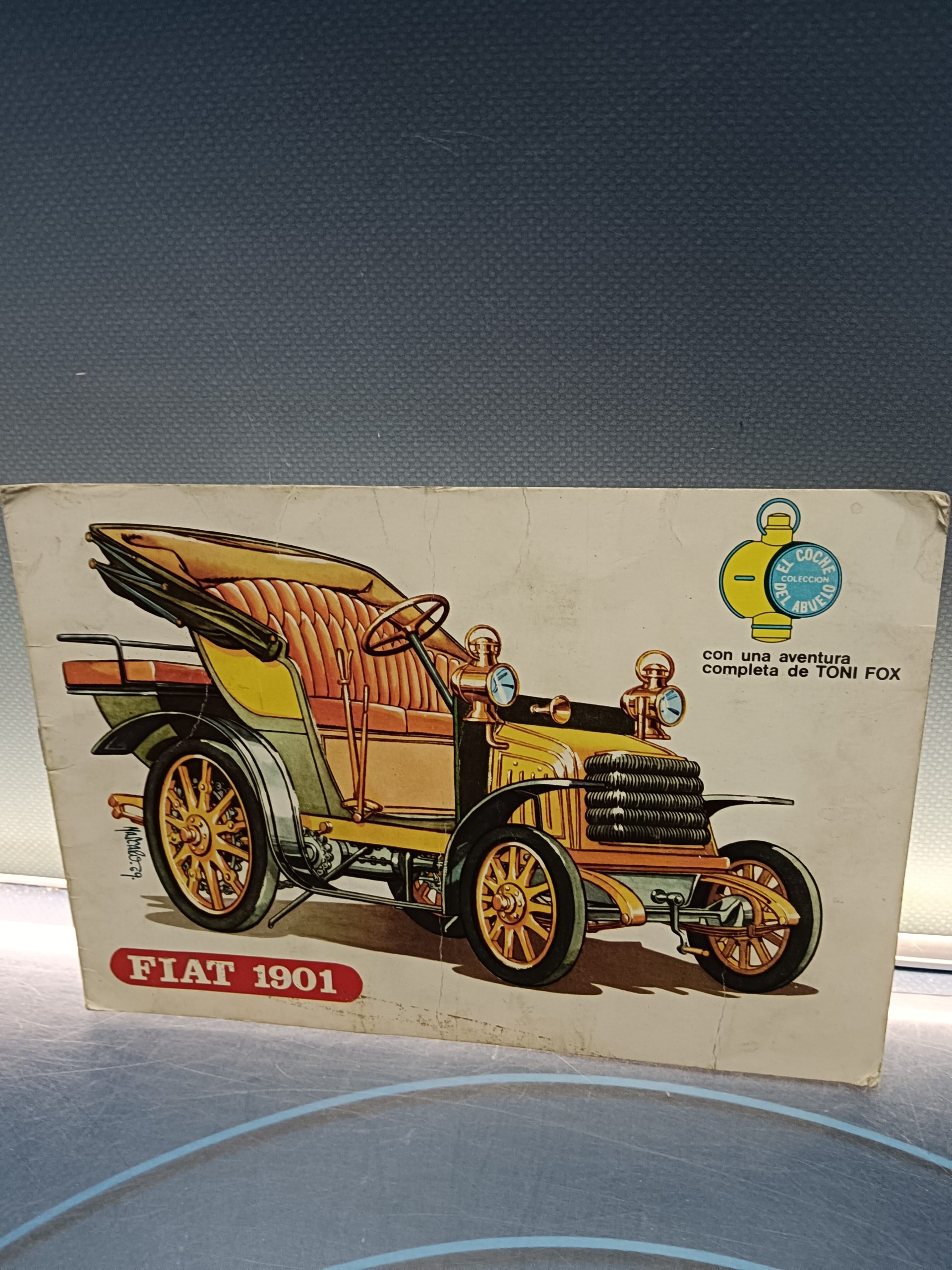 COLECCIÓN EL COCHE DEL ABUELO. Fiat 1901. 1970