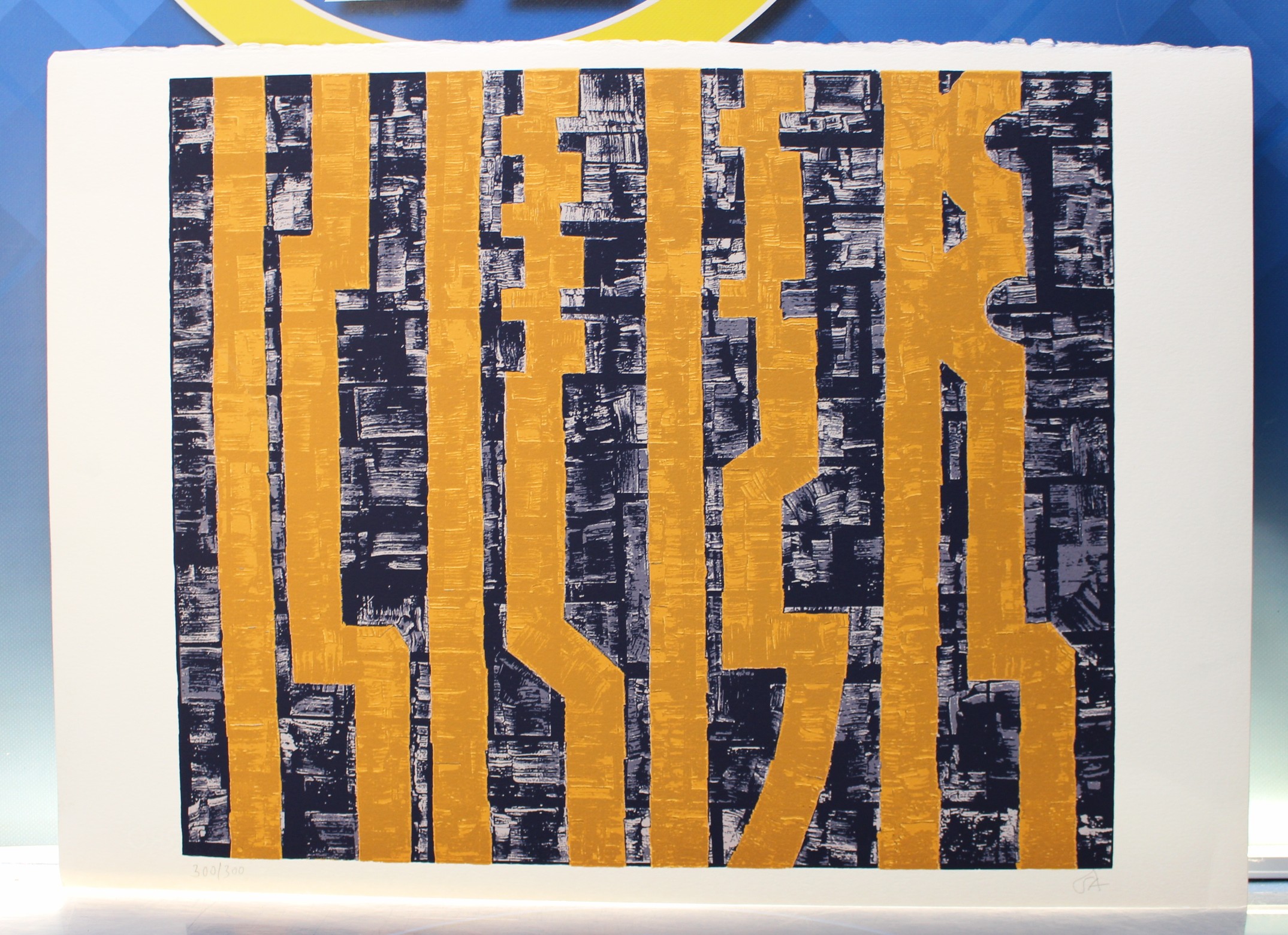 Llaves de Santiago Arranz. Litografía original a varias tintas, firmada y numerada (300/300) de 2007.