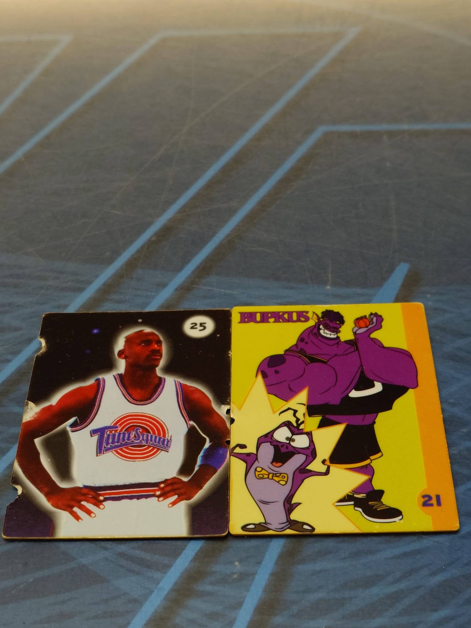 Lote 2 cartas Space Jam