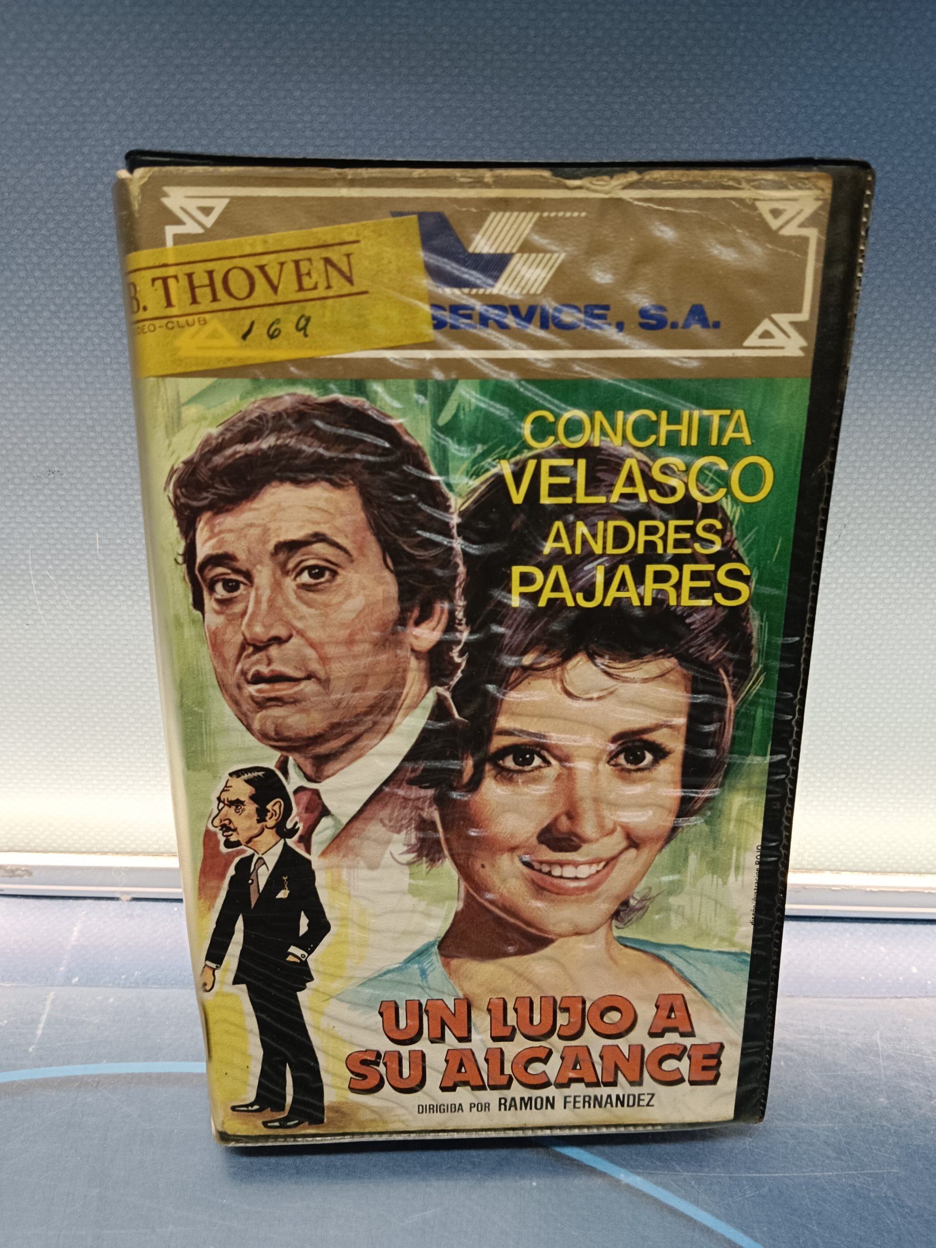 Película de video BETA, UN LUJO A SU ALCANCE ,CONCHA VELASCO, ANDRES PAJARES