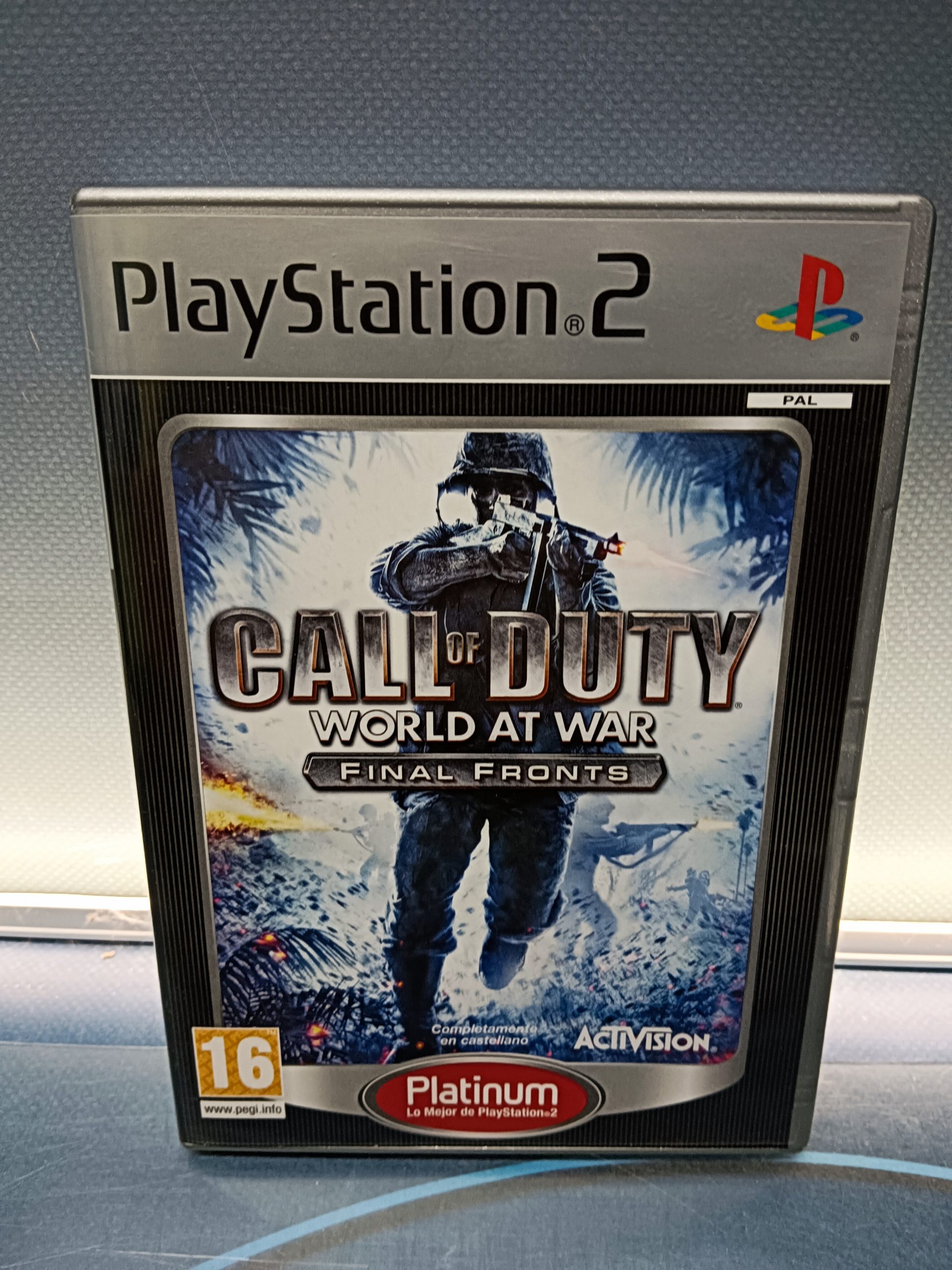 videojuego playstation 2, Call of Duty: World At War Final Fronts PS2