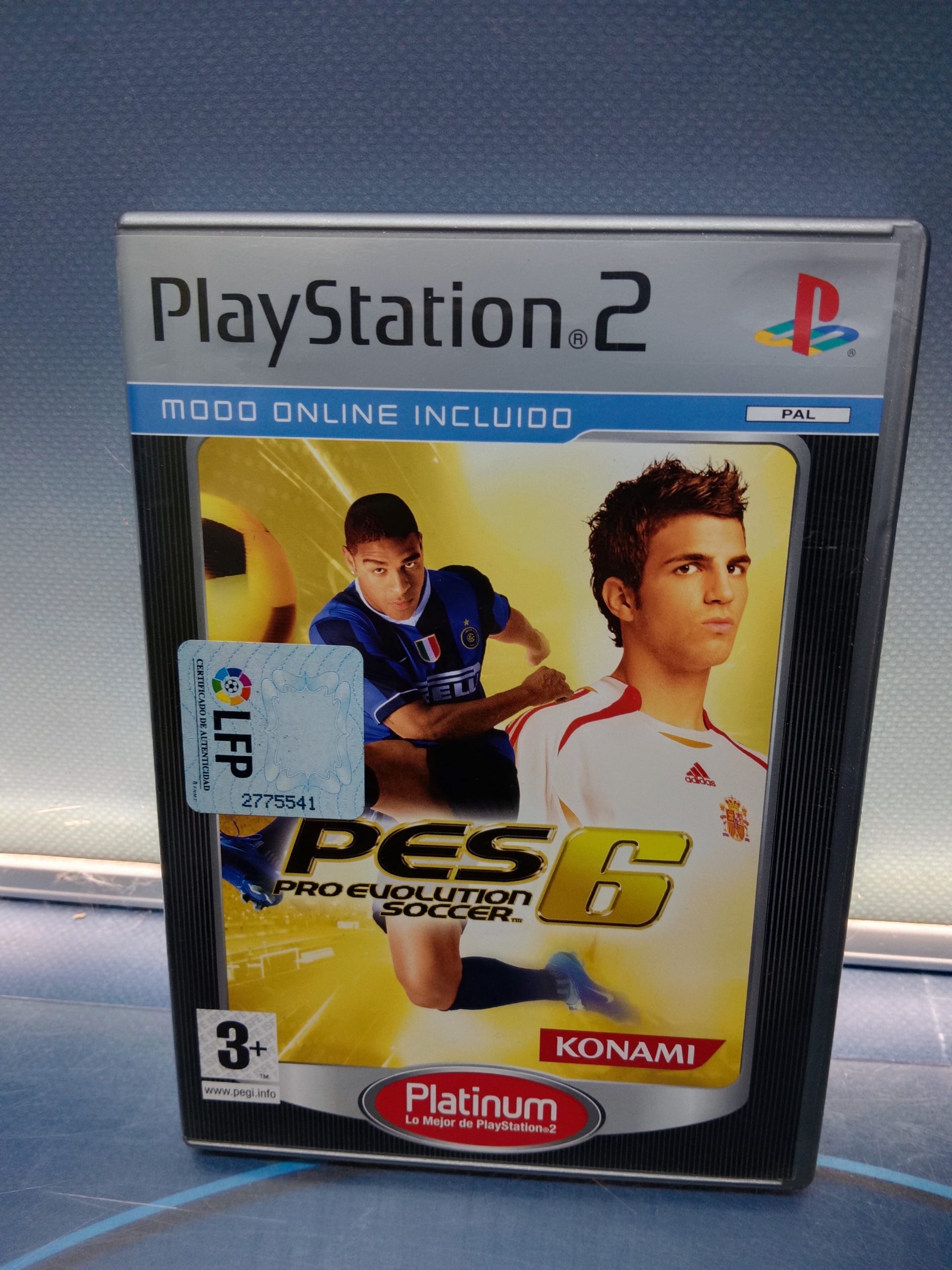 videojuego PS2 Pro Evolution Soccer 6 PS2 - Playstation 2 - PES 6