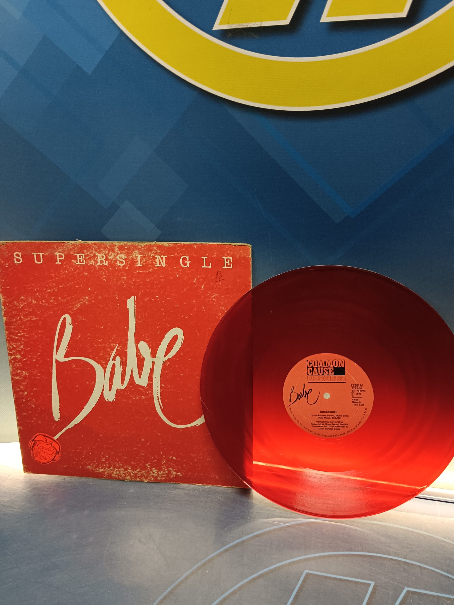 IMG_20250318_164900 disco, lp supersingle BABE rockswing - Imagen 1