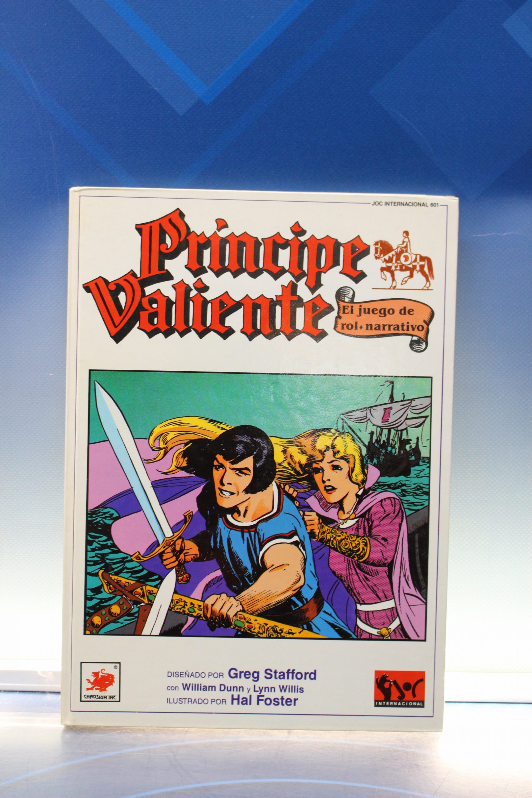 Juego de Rol. Príncipe Valiente. Joc international, 1990.