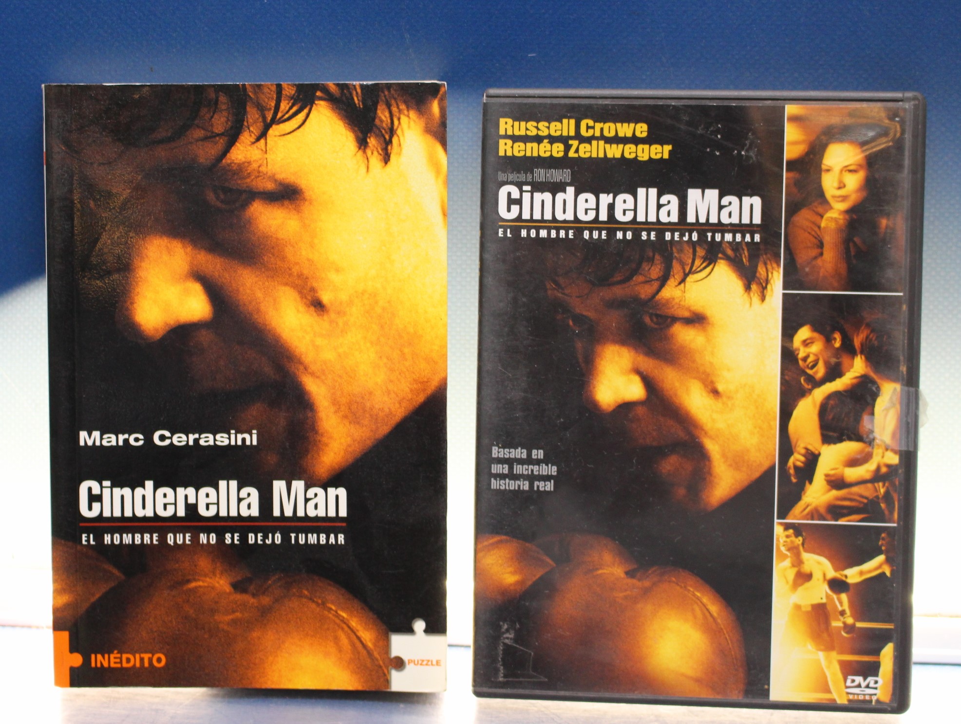IMG_7810 Cinderella Man. El hombre que no se dejó tumbar. DVD + Libro. - Imagen 1