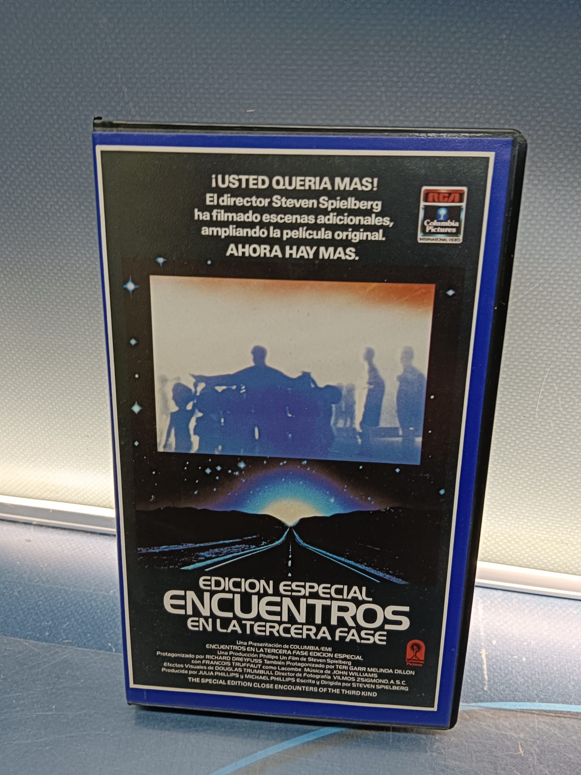 PELÍCULA VHS Edición especial , encuentros en la tercera fase