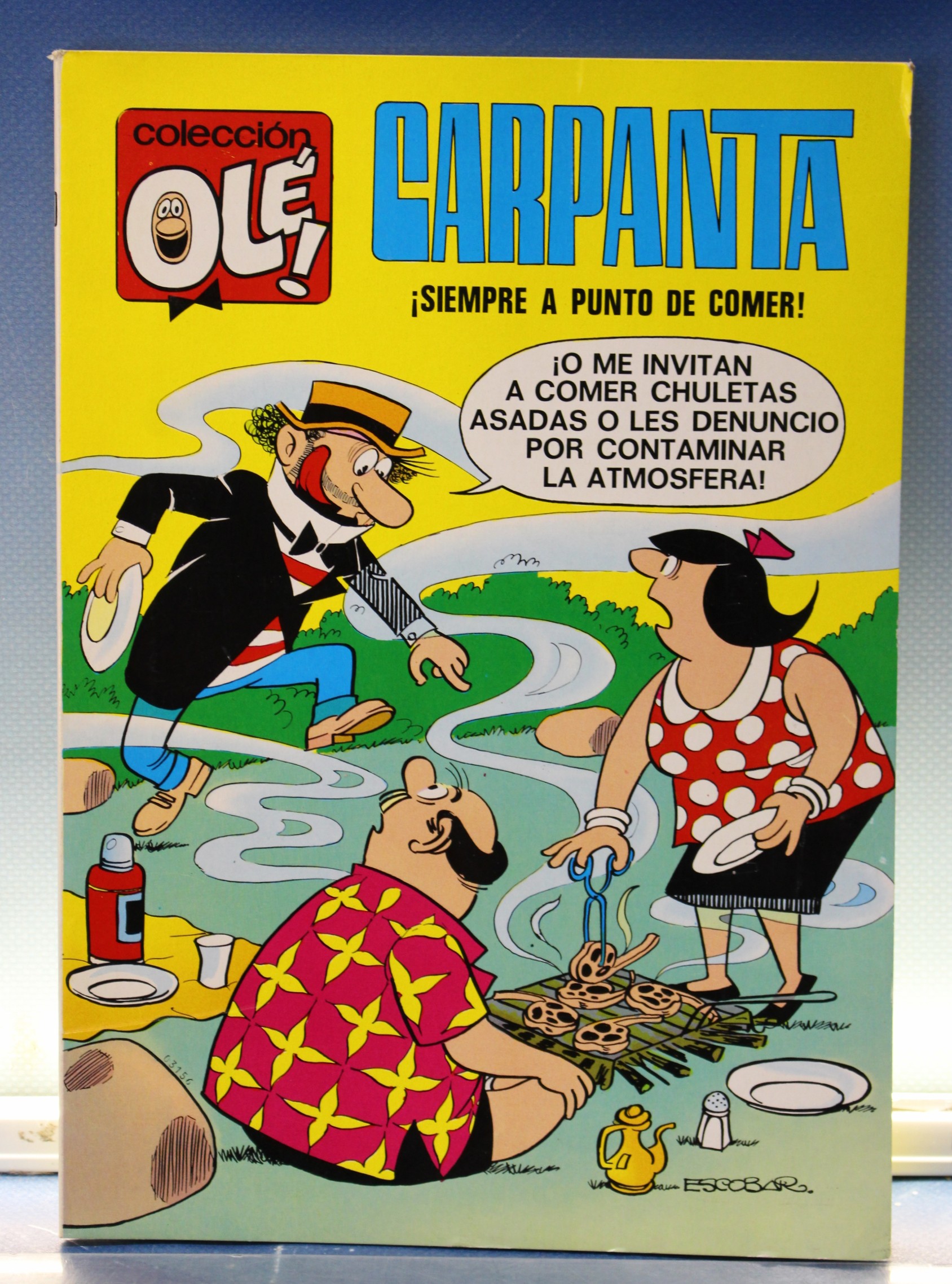 IMG_8632 Colección Olé! Carpanta nº 30. Bruguera, 1971. - Imagen 1