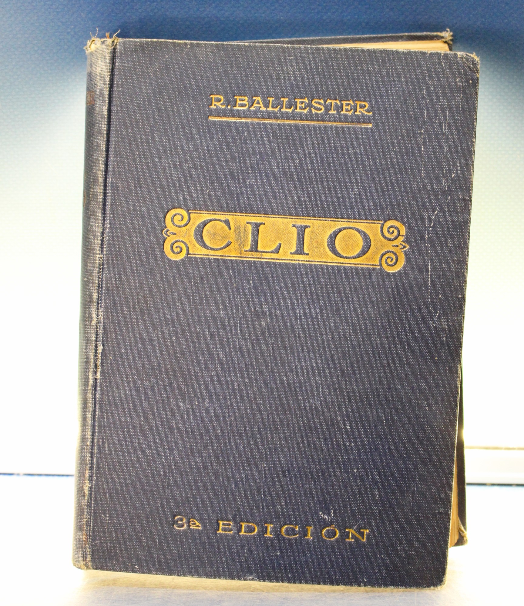 Clío. Iniciación al estudio de la historia _ Ballester y Castell. Tomo I. 1924.