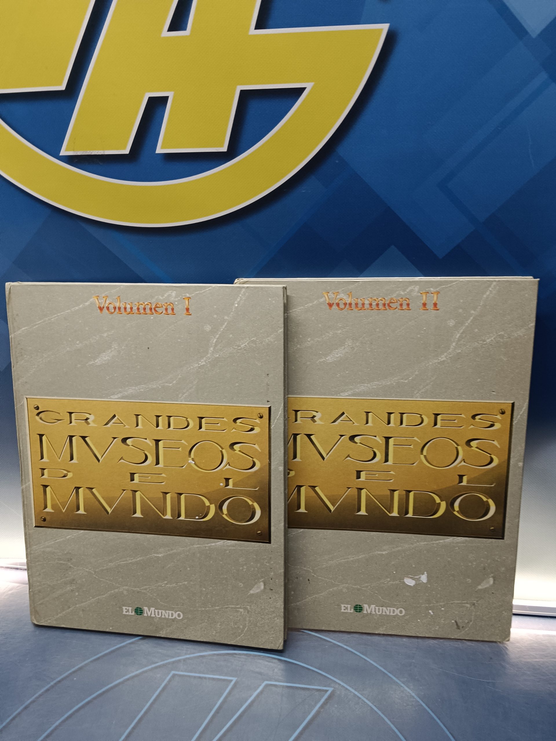 libros- GRANDES MUSEOS DEL MUNDO - tomo 1 y 2 - EL MUNDO / UNIDAD EDITORIAL