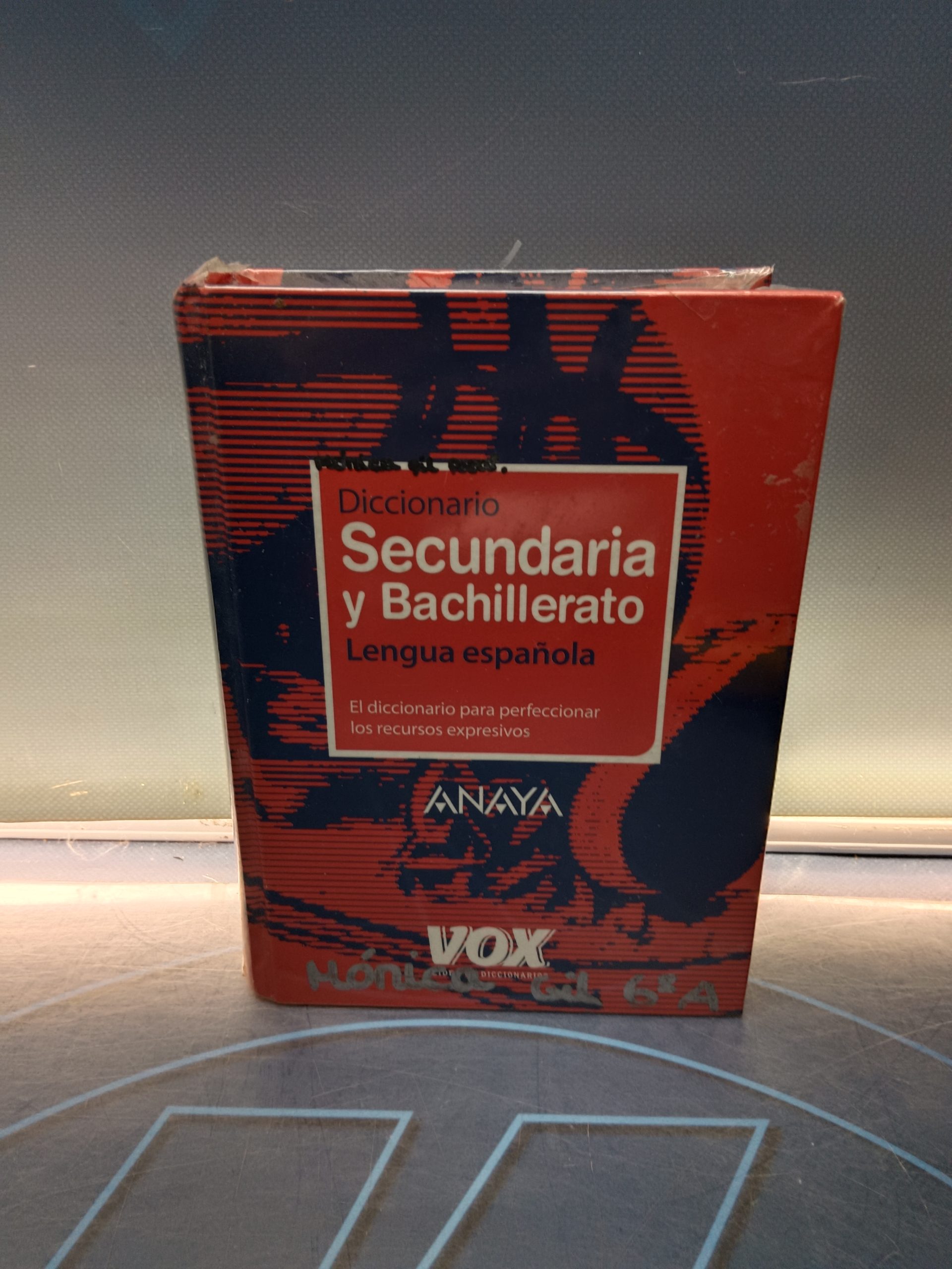 DICCIONARIO, buen estado, SECUNDARIA Y BACHILLERATO, LENGUA ESPAÑOLA, ANAYA
