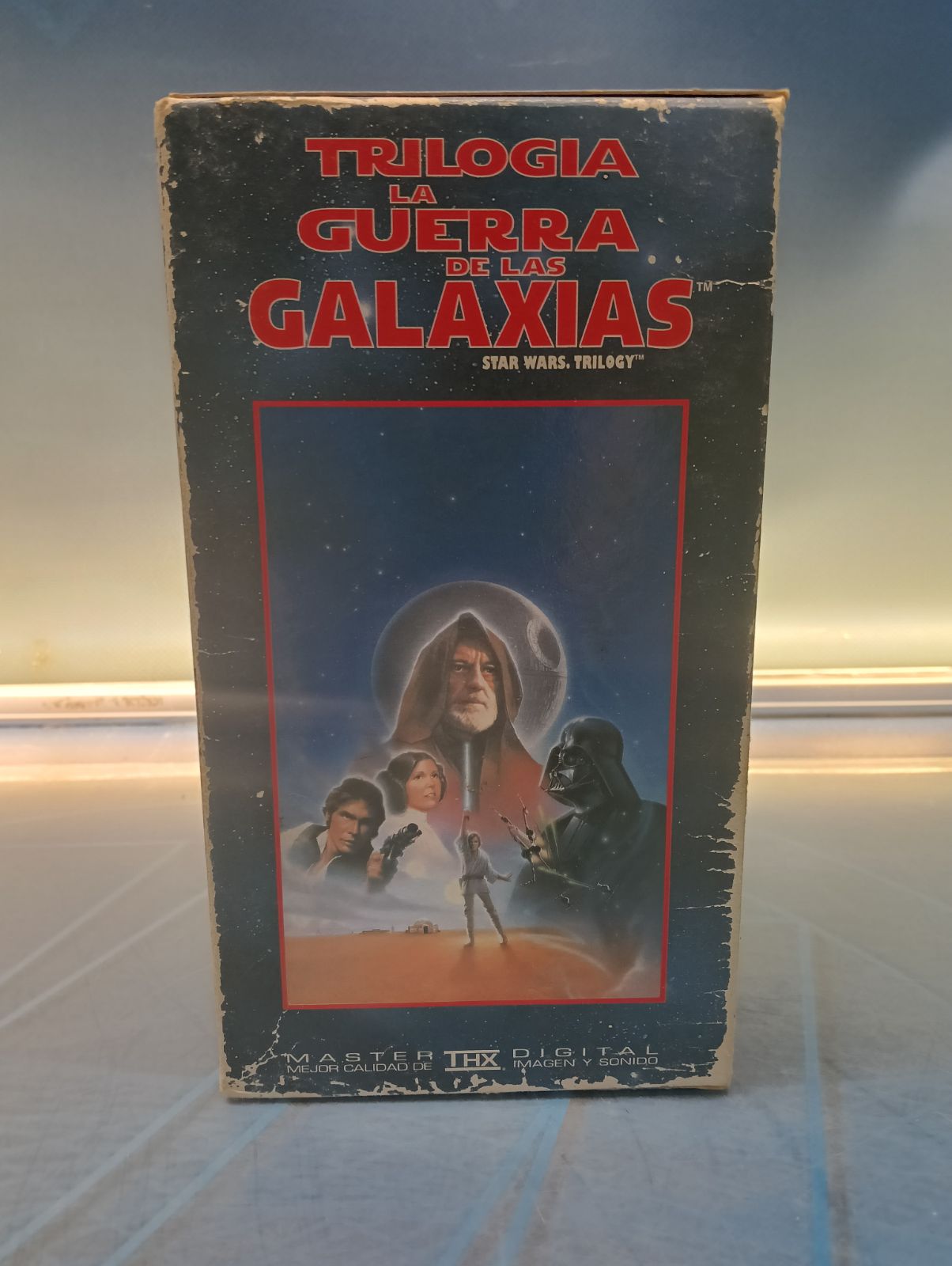 1000004786 Star wars trilogia original en VHS. 3 discos - Imagen 1