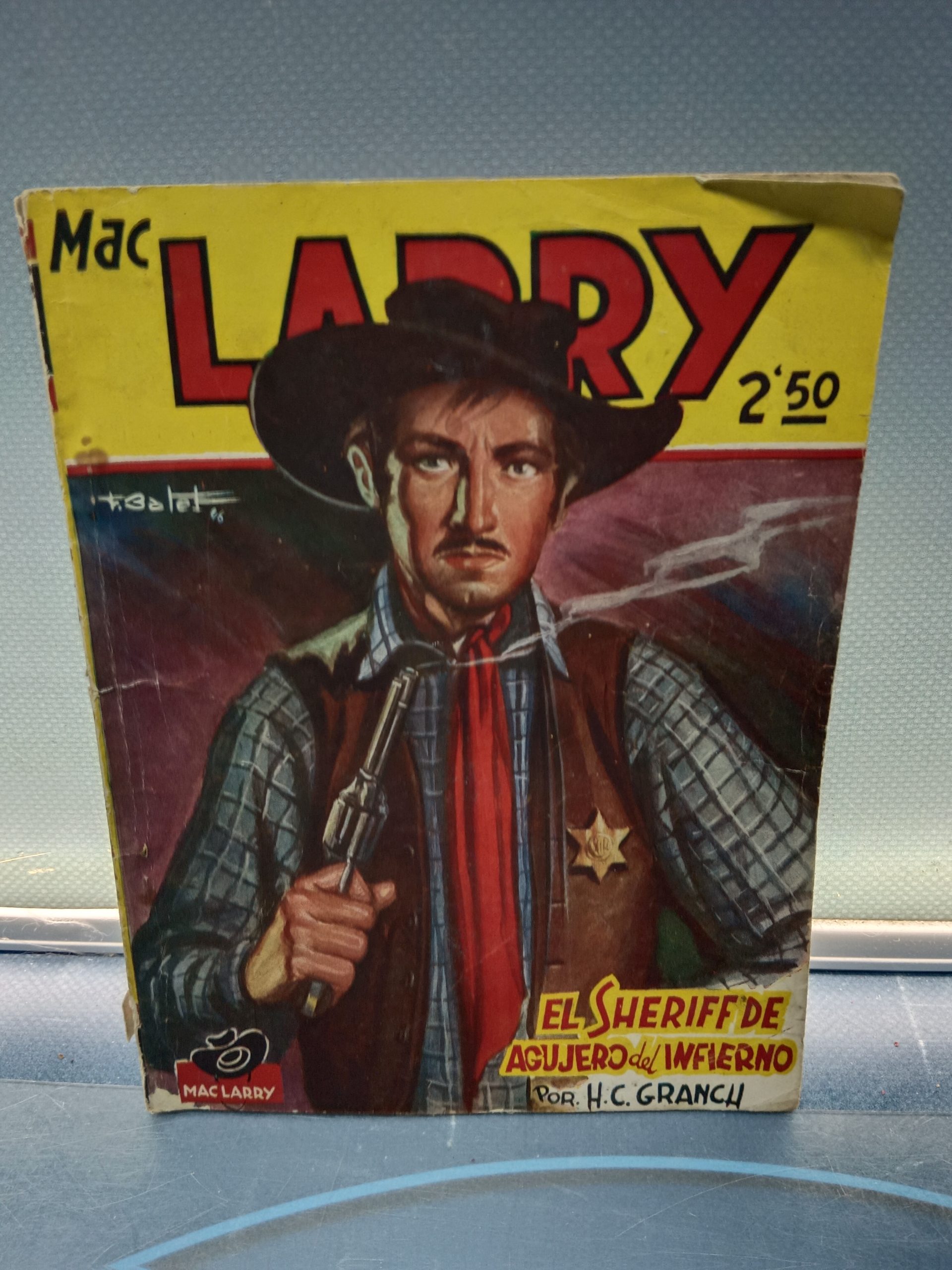 IMG_20250528_155716 Mac Larry. El Sheriff de Agujero del Infierno por H.C. Granch. Ediciones Cliper 1946 - Imagen 1