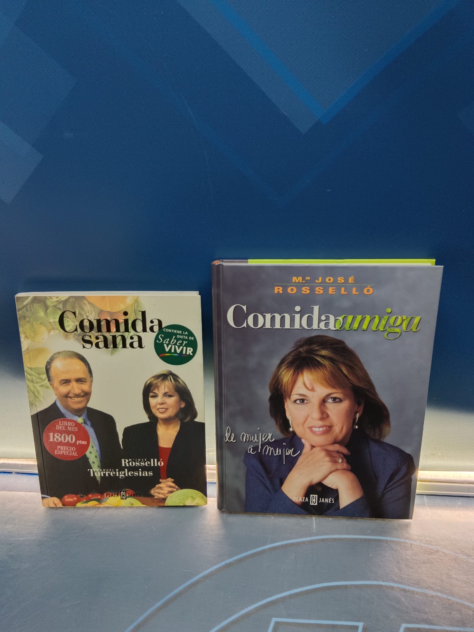 IMG_20250604_160703 Dos libros, Comida Sana + Comida amiga- Mª Jose Rosello - Imagen 1