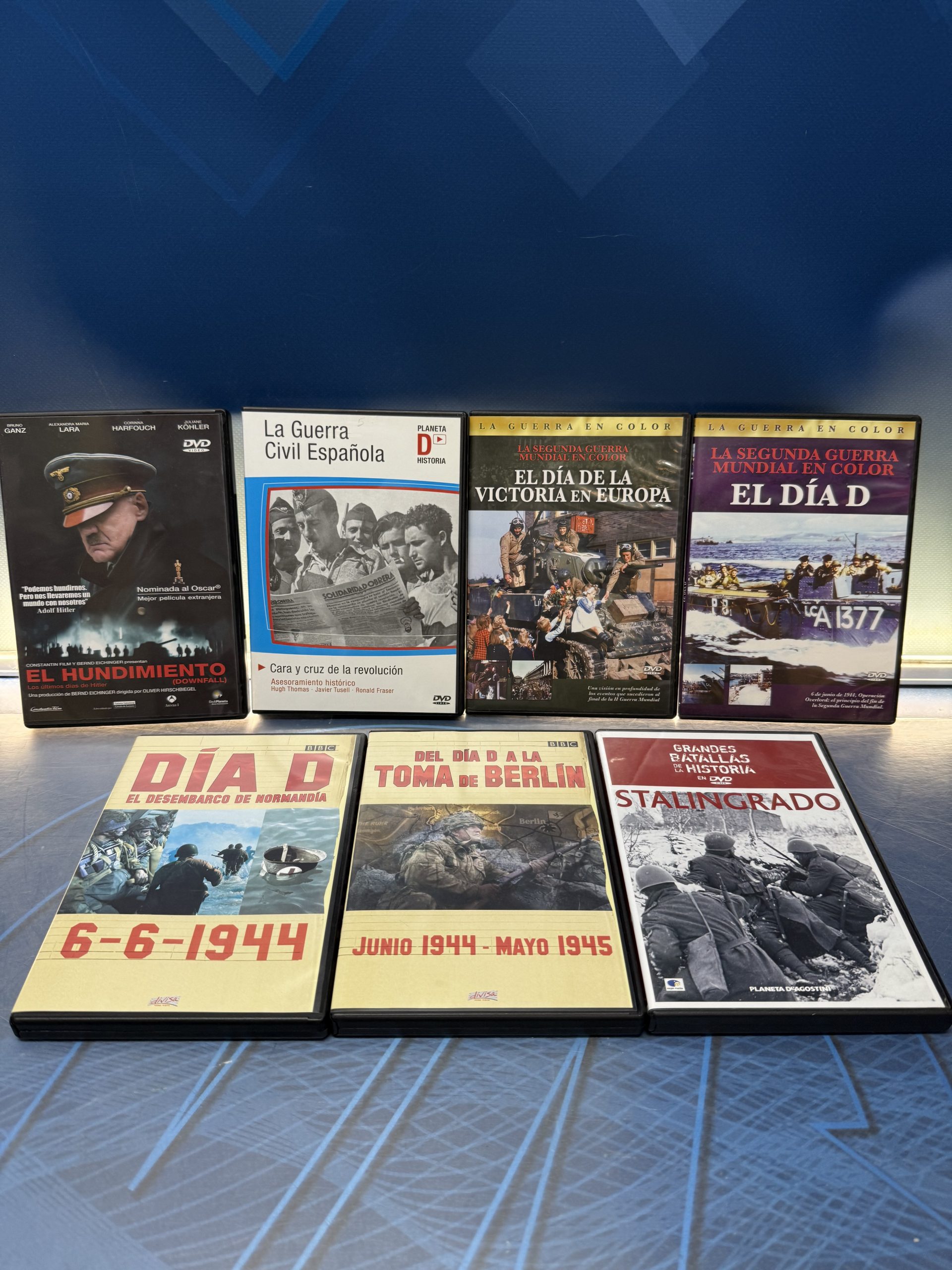 Image_20250916_113003_773 Colección de DVDs de documentales de guerras - Imagen 1