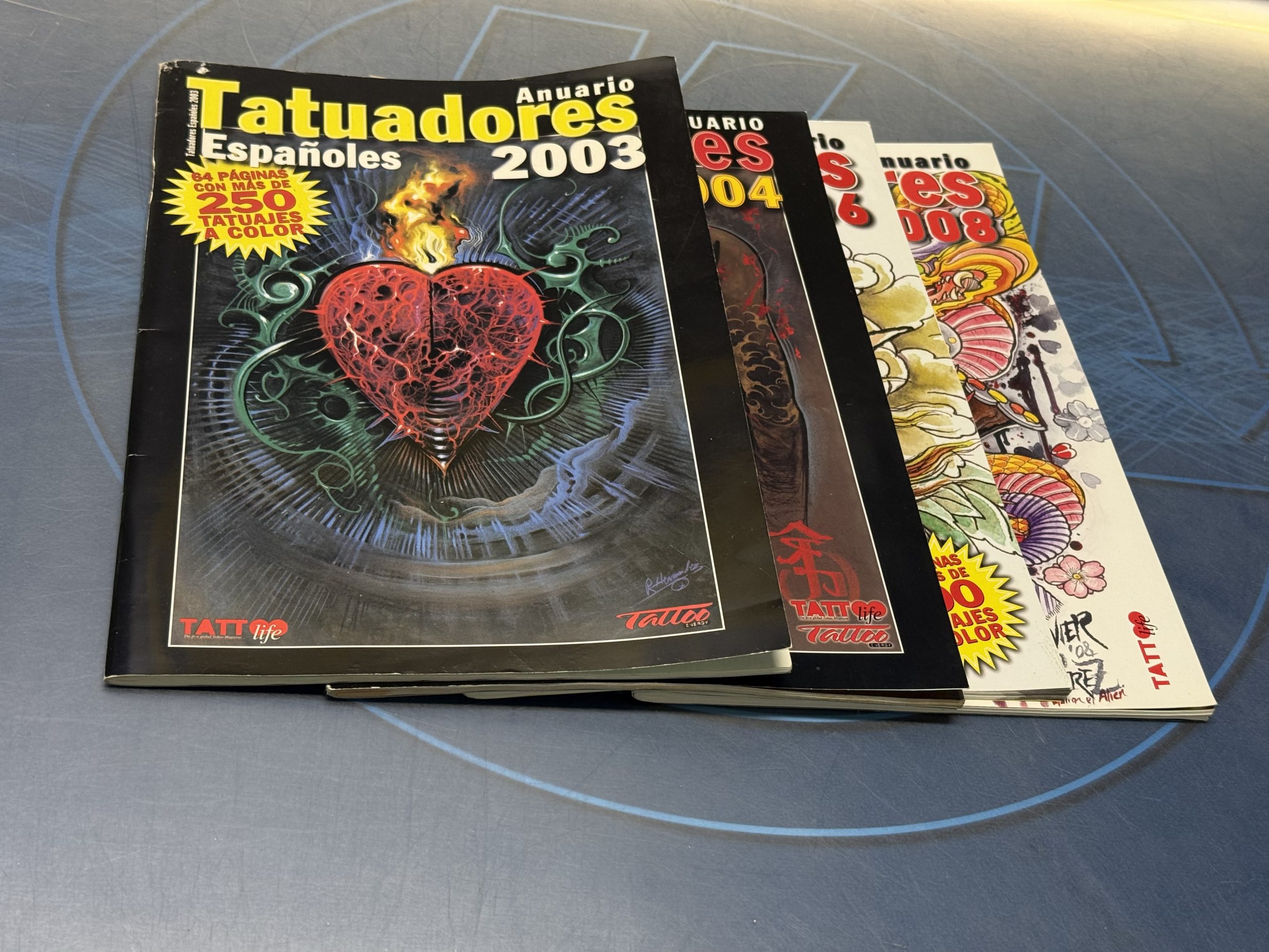 Tatuadores Españoles, del año 2003 al 2008, 4 revistas