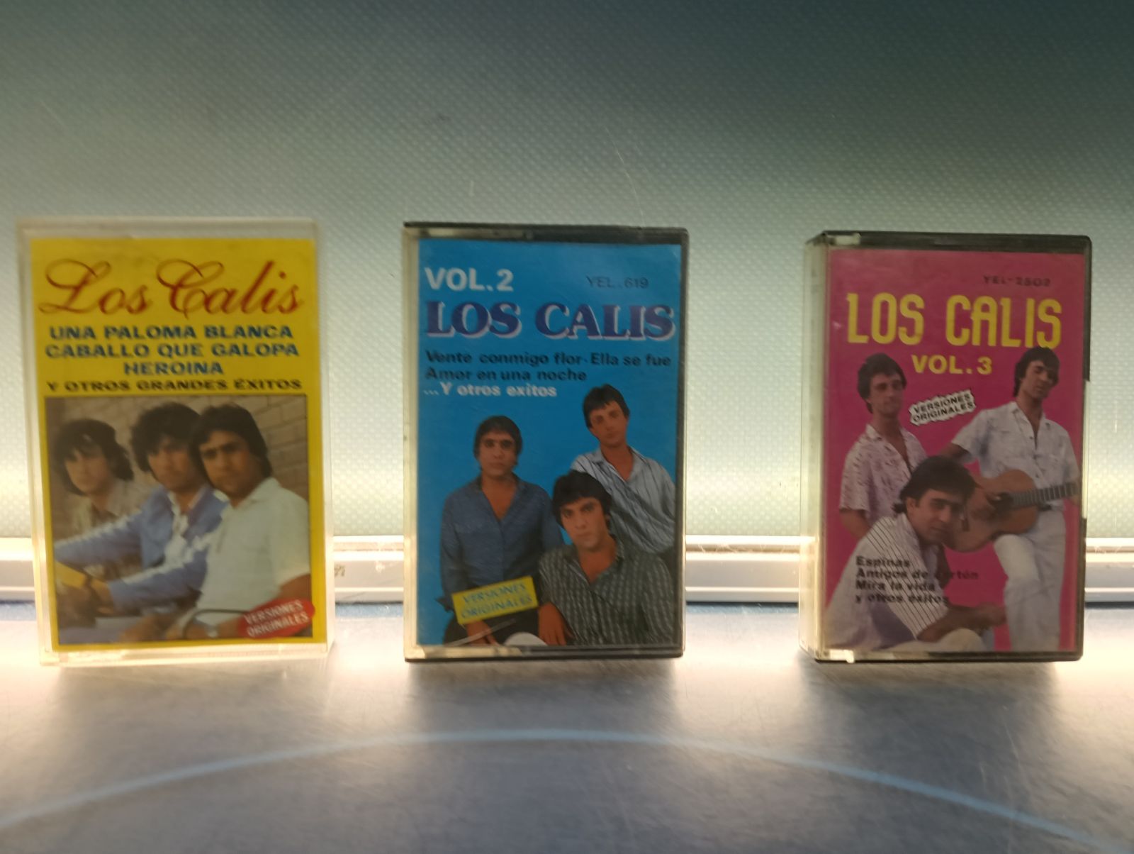 Los Calis - 3 Casetes Cassettes