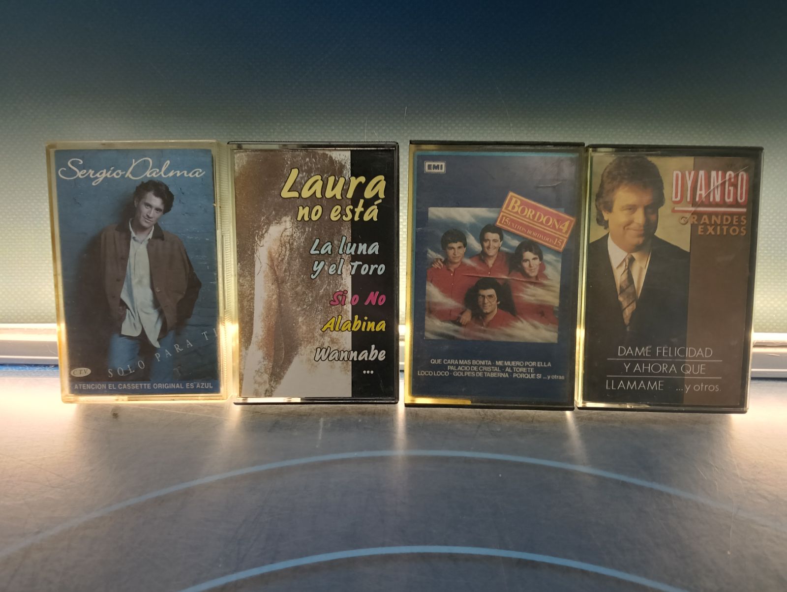 Lote 4 Casetes Cassettes