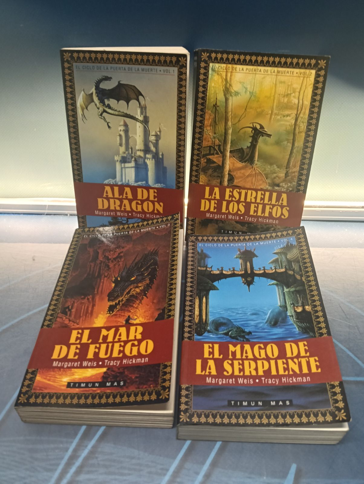 El ciclo de la puerta de la muerte 1,2,3,4 - 4 Libros