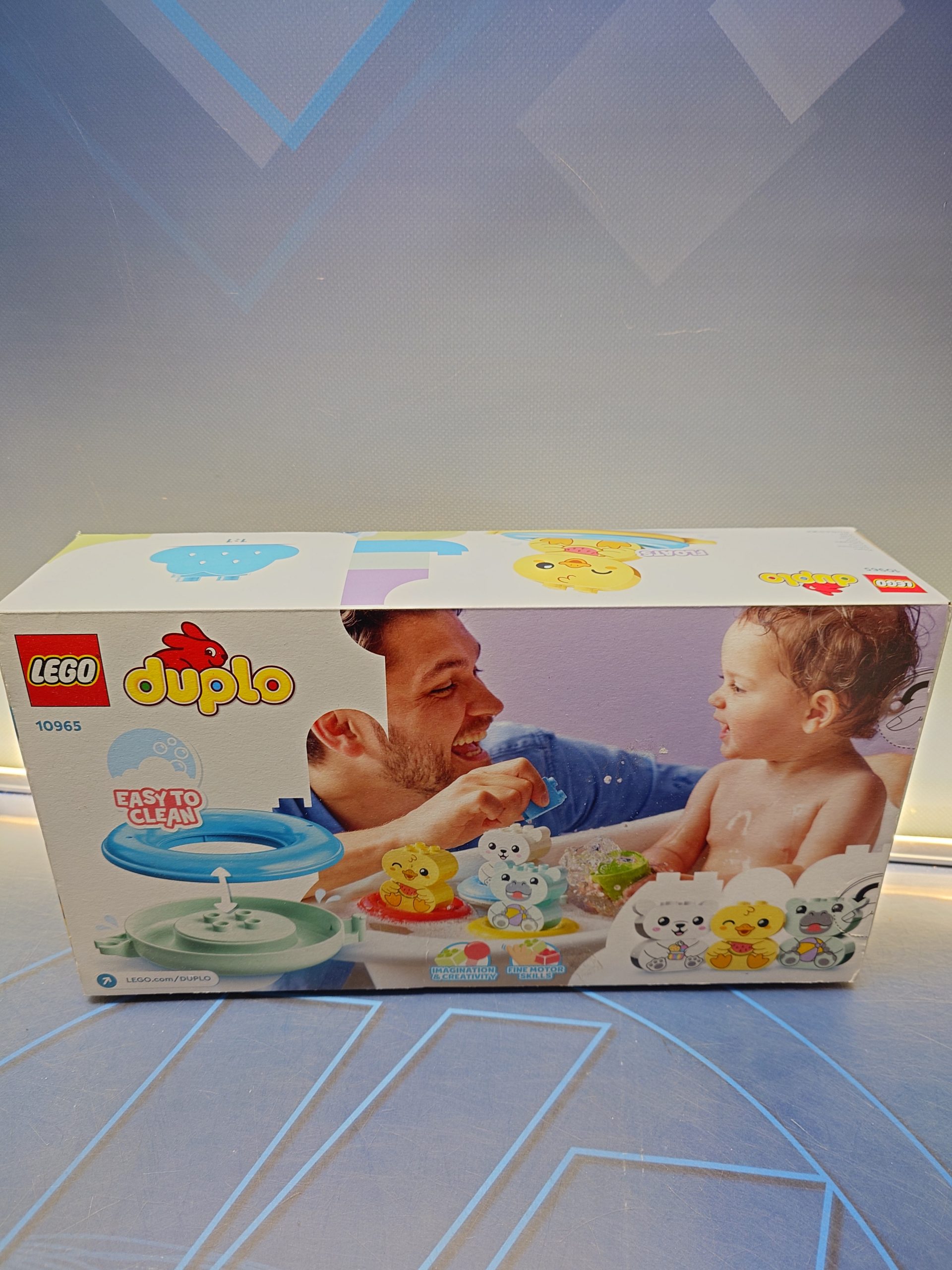 20250714_180316766 Lego Duplo nuevo en caja 10965 bath time fun floating animal train - Imagen 1