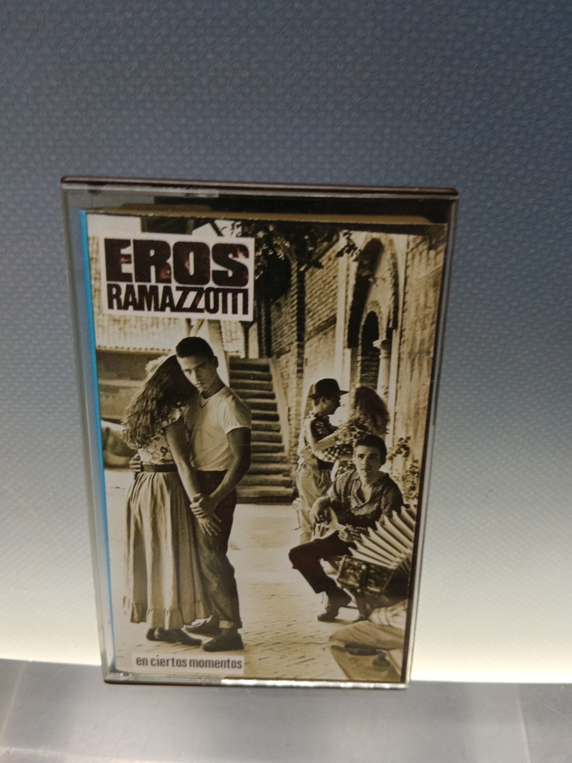 cinta casete, Eros Ramazzotti ,CASETE, HISPAVOX ,1987 - En Ciertos Momentos - EN ESPAÑOL