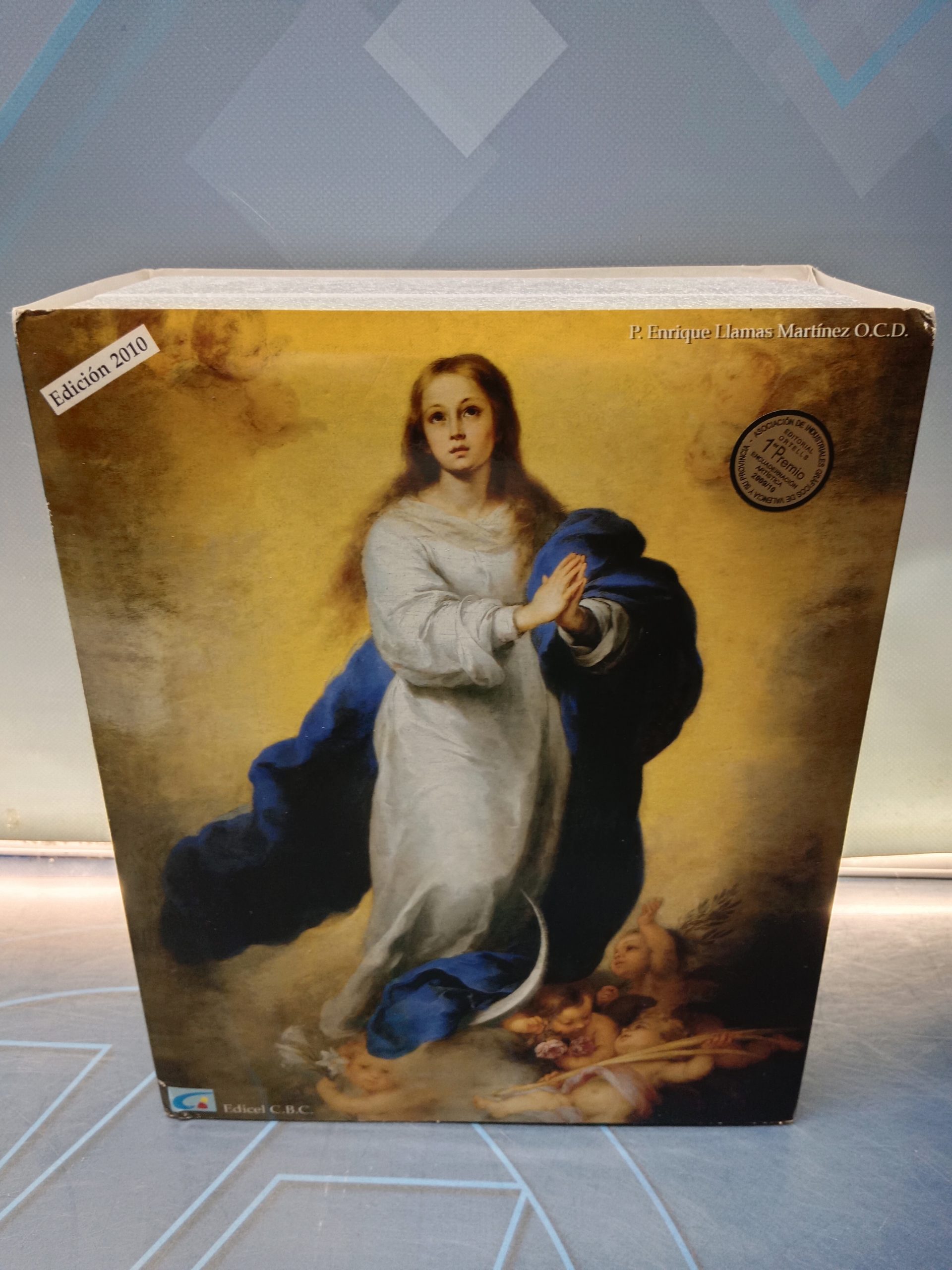 IMG_20250623_164050 EL LIBRO DE LA VIRGEN, en perfecto estado, ed. EDICEL Edicion 2010, Enrique Llamas Martinez - Imagen 1