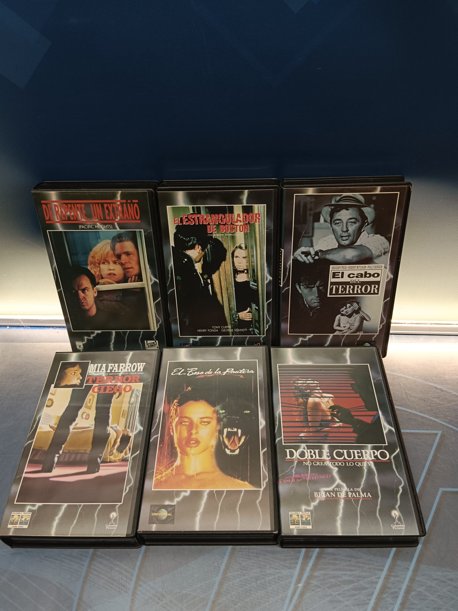 Lote 6 VHS , Películas de Suspense