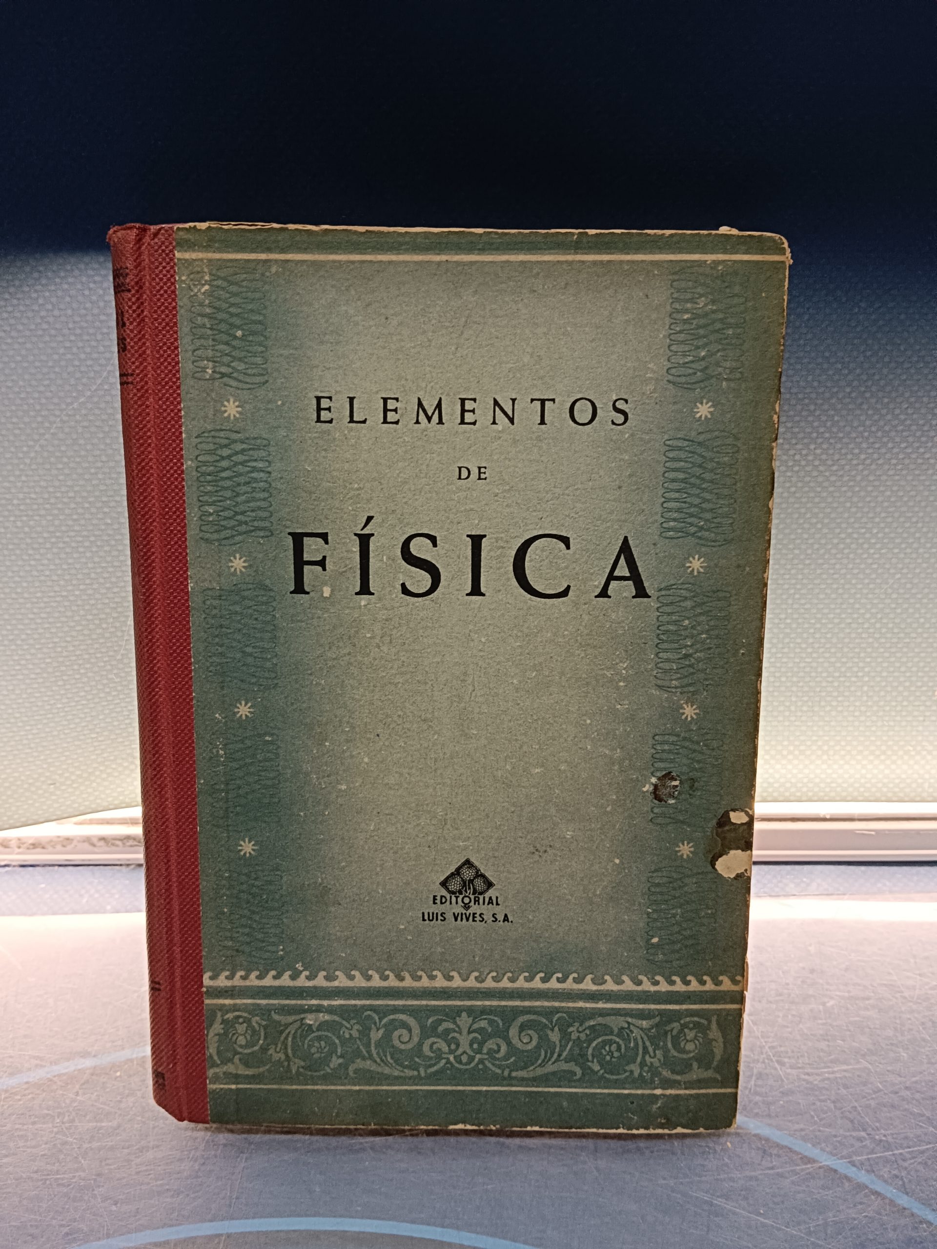 IMG_20250628_114546 Libro, ELEMENTOS DE FÍSICA- EDITORIAL LUIS VIVES - Imagen 1