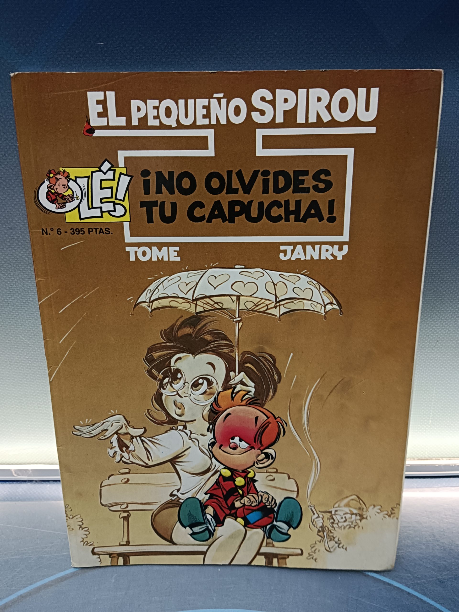 IMG_20250630_163910 comic NO OLVIDES TU CAPUCHA EL PEQUEÑO SPIROU - 1ª EDICION 1997 - OLE N.º 6 - Imagen 1