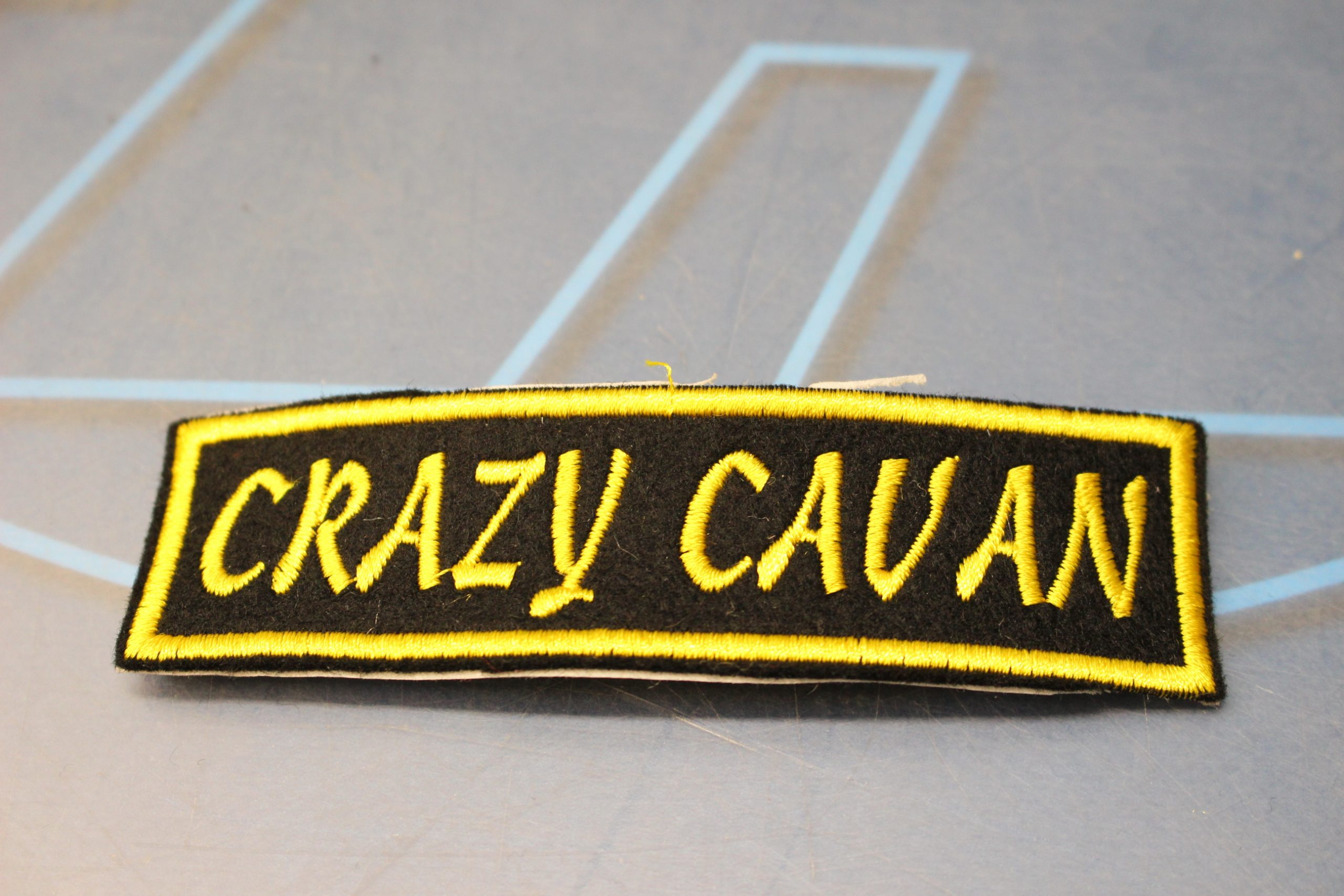 IMG_4189 06. Crazy Cavan. Parche bordado de algodón. - Imagen 1