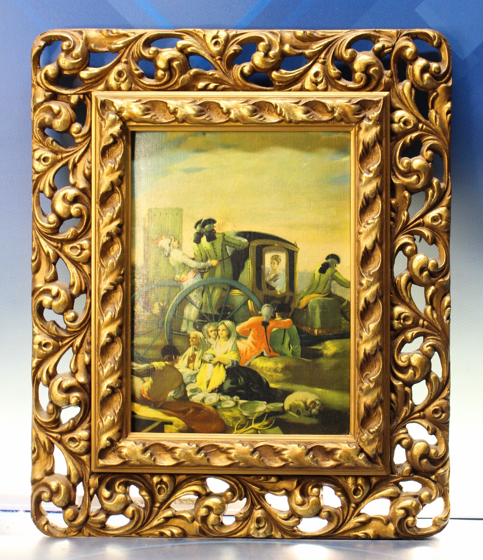 Cuadro reproducción de “El cacharrero” de Goya.